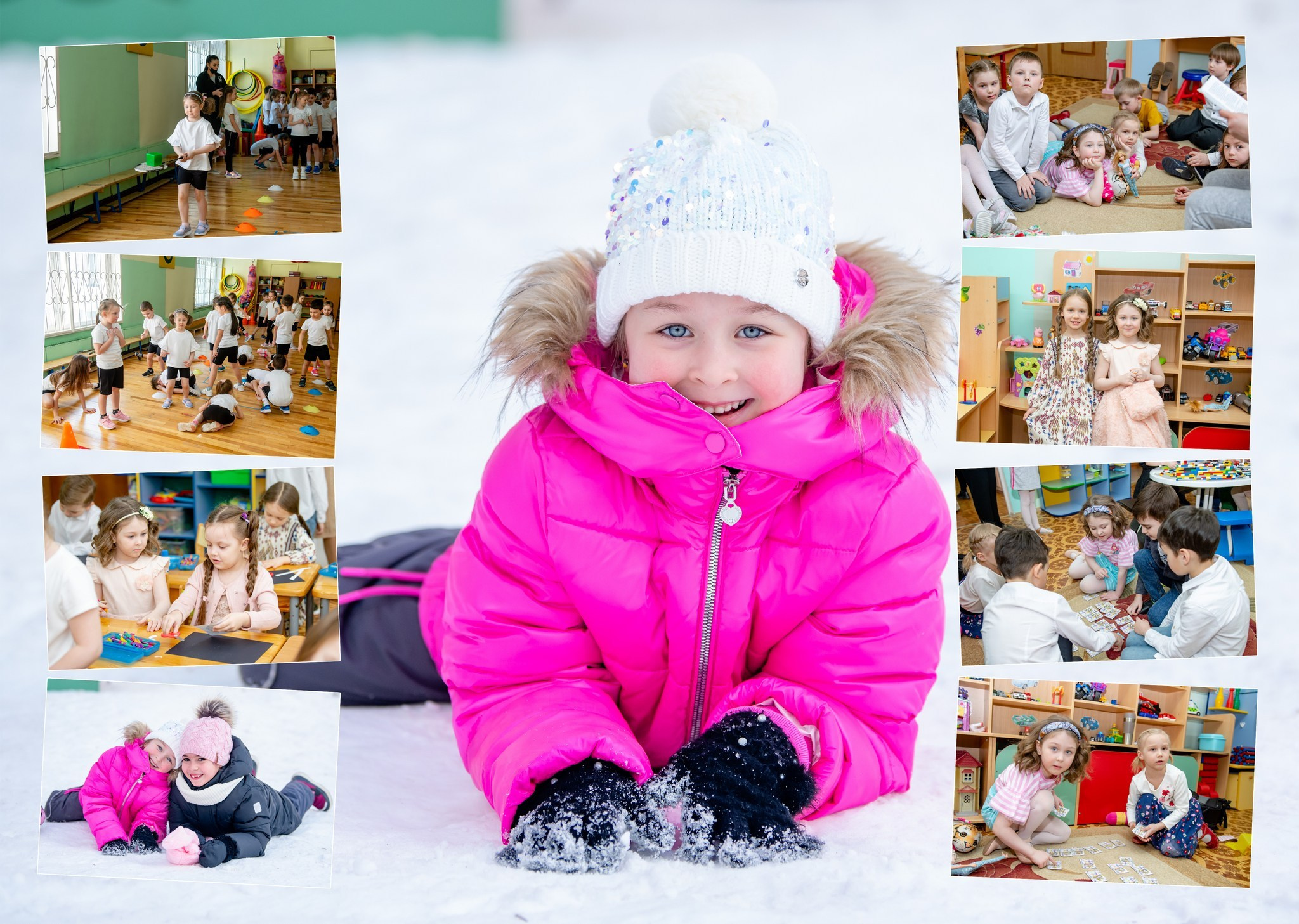 Альбом Стандарт А4 5 разворотов для детского сада. Профессиональная репортажная фотосъёмка, создание выпускных альбомов