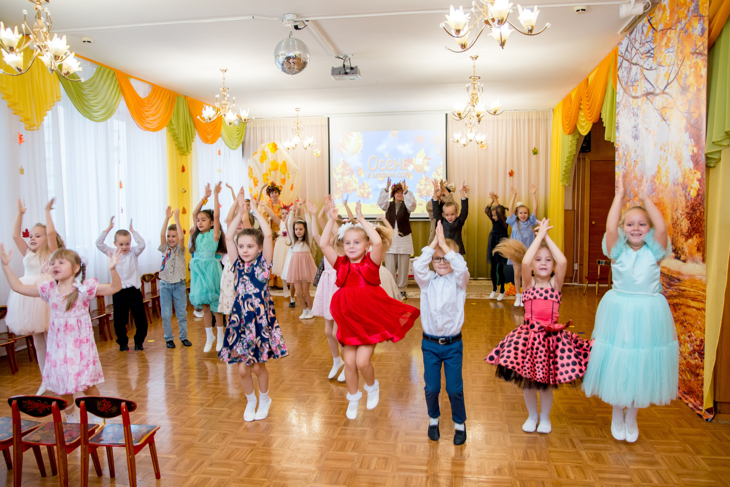 Съемки утренников. Выпускные альбомы в Обнинске