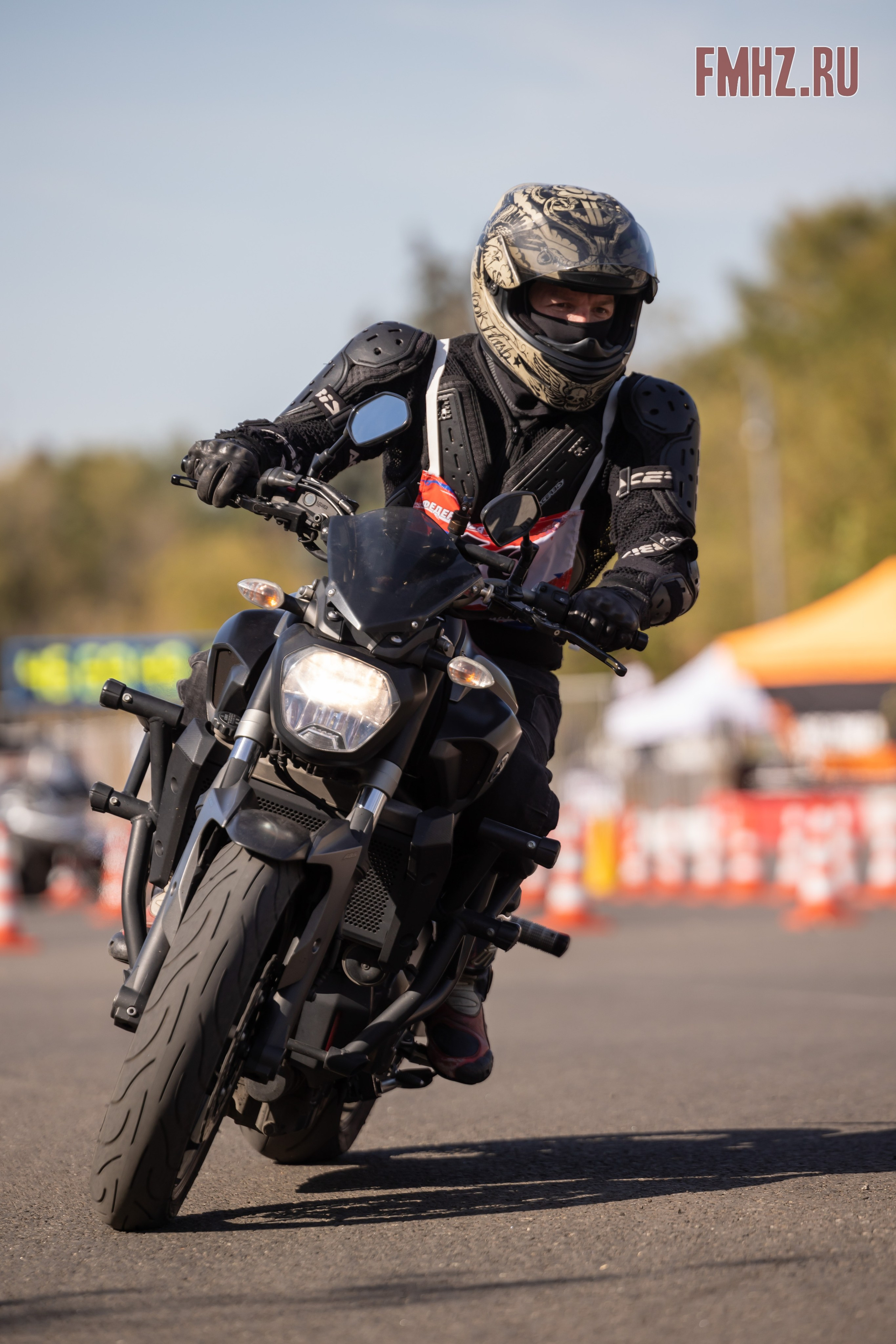 Соревнования по мотоджимхане на площадке Мосгортранс 15.09.2024. Фотограф Владимир Охрименко