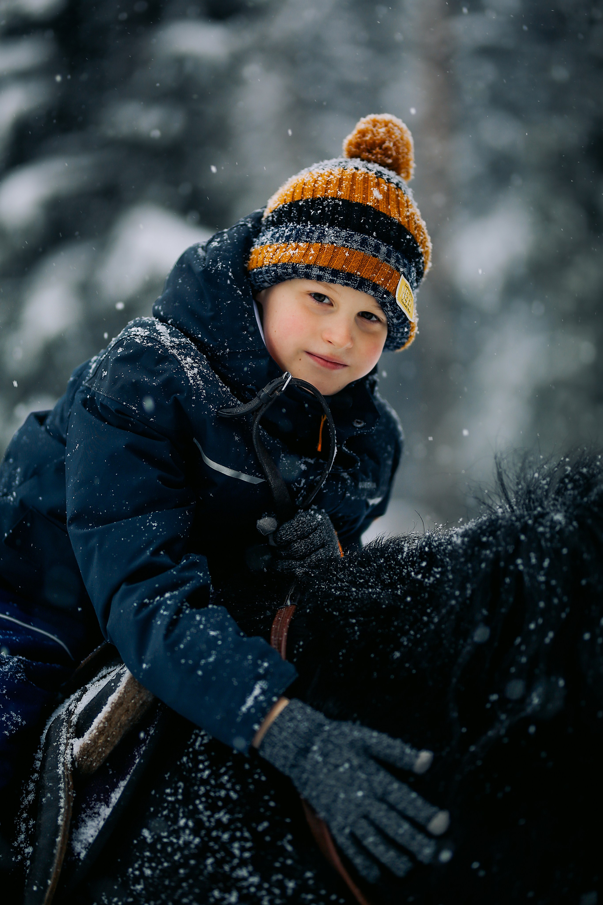 С лошадками. Фотограф Анастасия Залевская