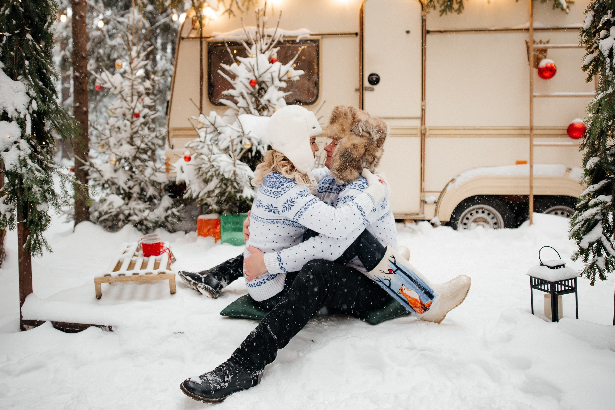 Winter Love story. Свадебный фотограф Пермь