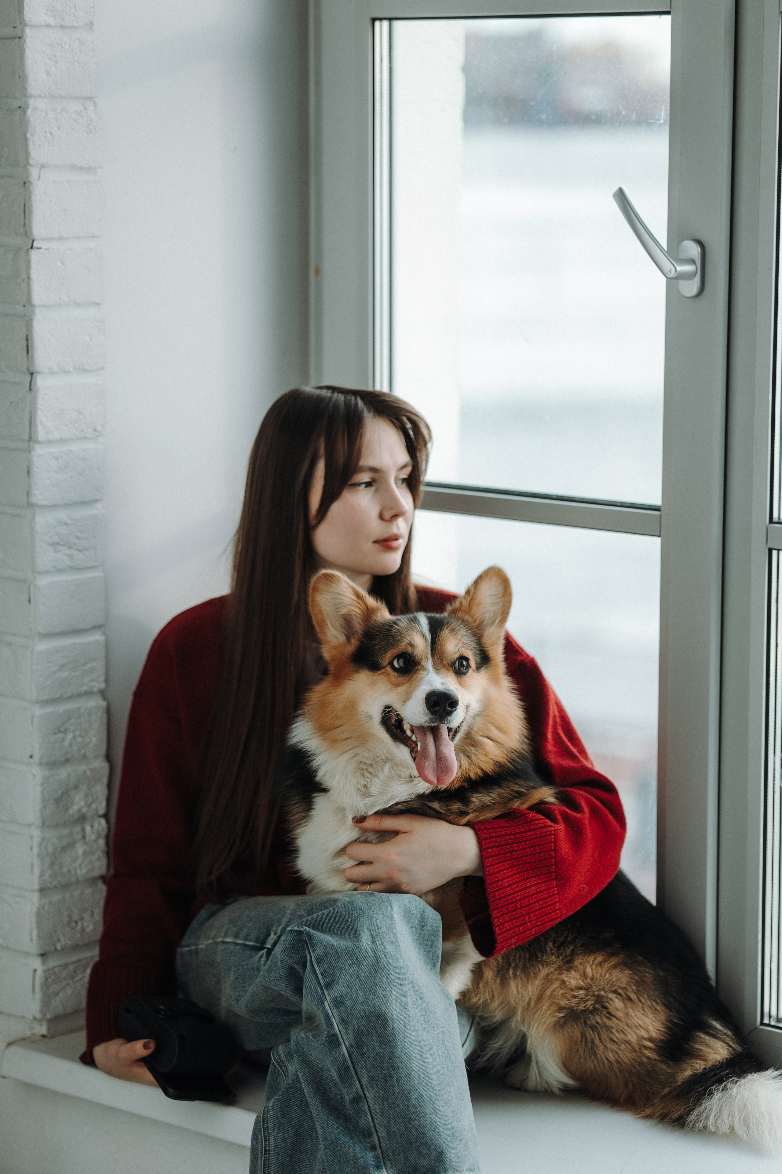 Настя и Коржик. Фотограф — Анималист | Санкт-Петербург