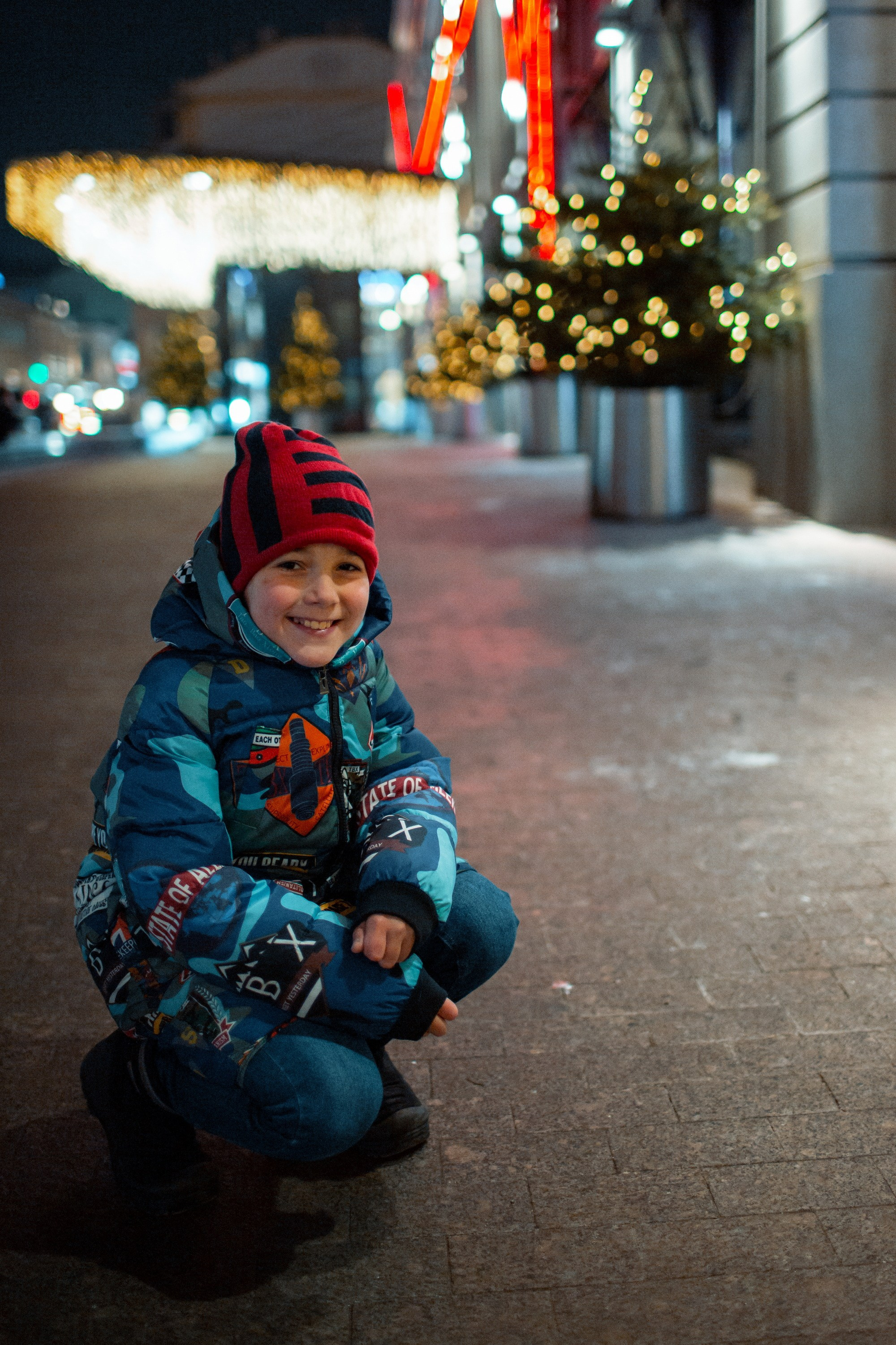 На прогулке