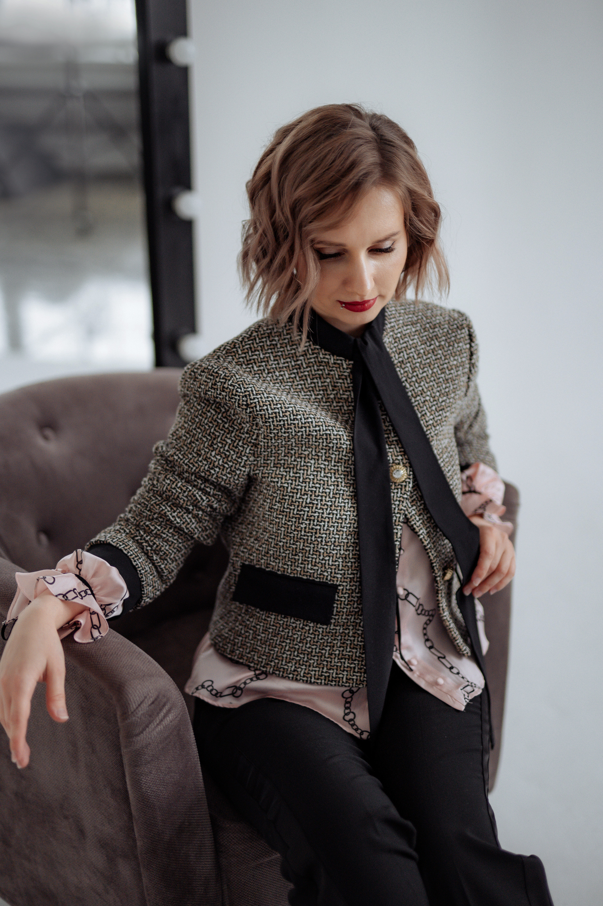 Студийная фотосессия Анна Фокина. Фотограф Москва и Московская область