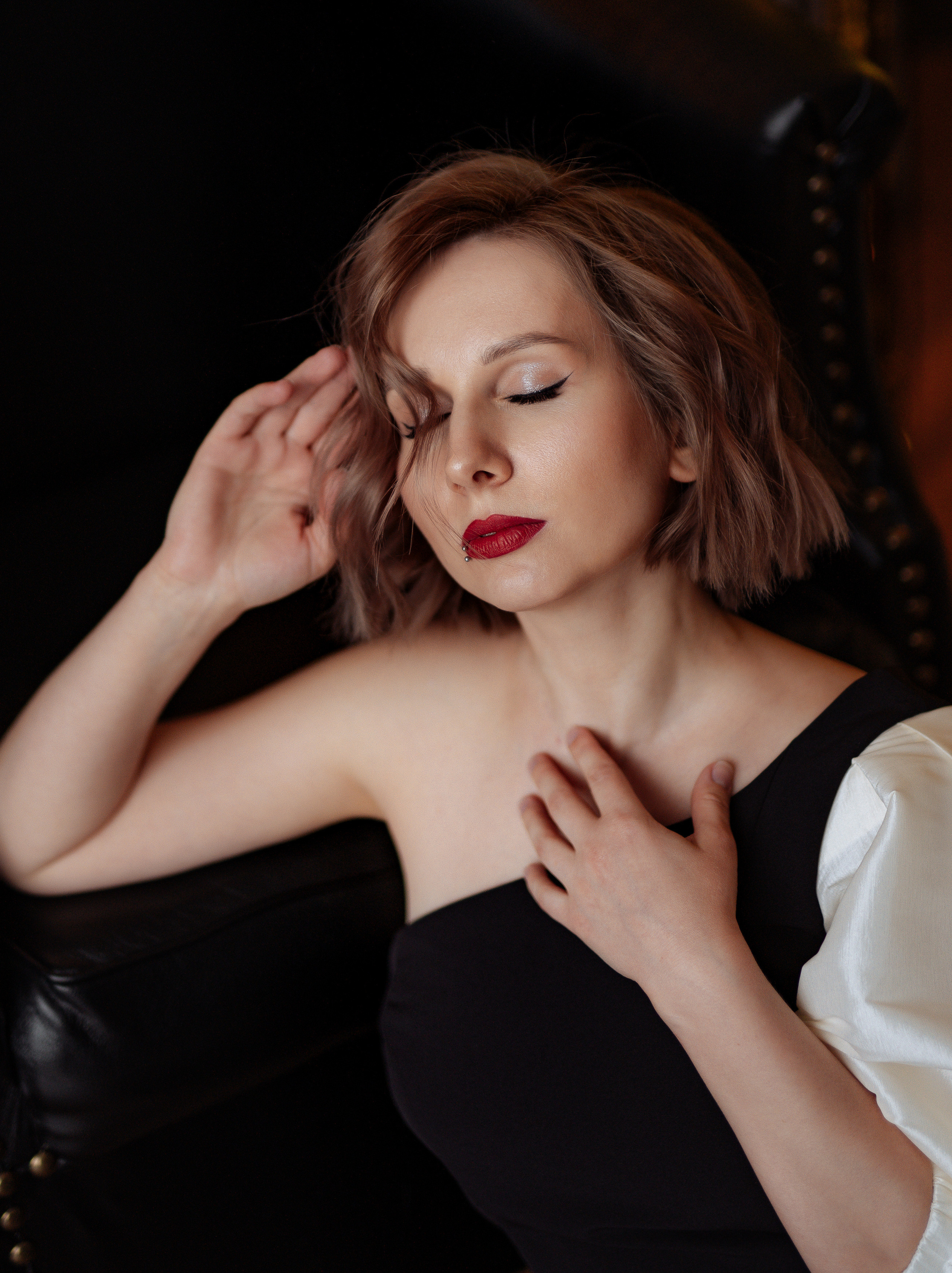 Студийная фотосессия Анна Фокина. Фотограф Москва и Московская область