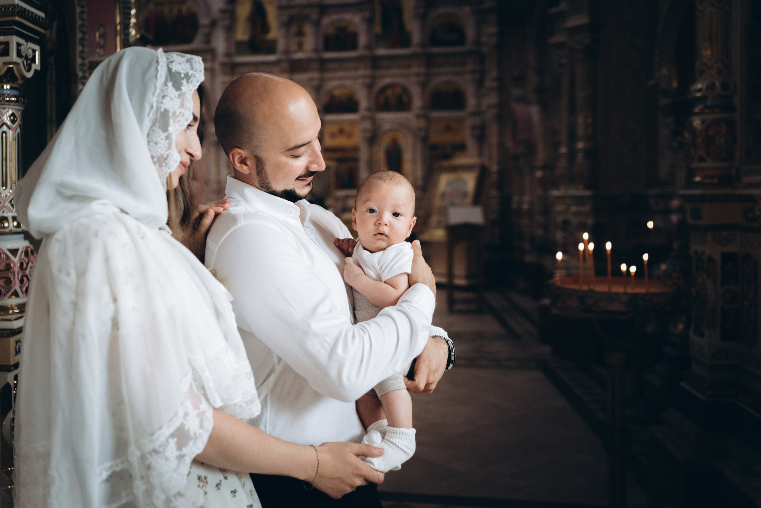 Крещение Даниэля. Семейный фотограф в Минске Дарья Дреко