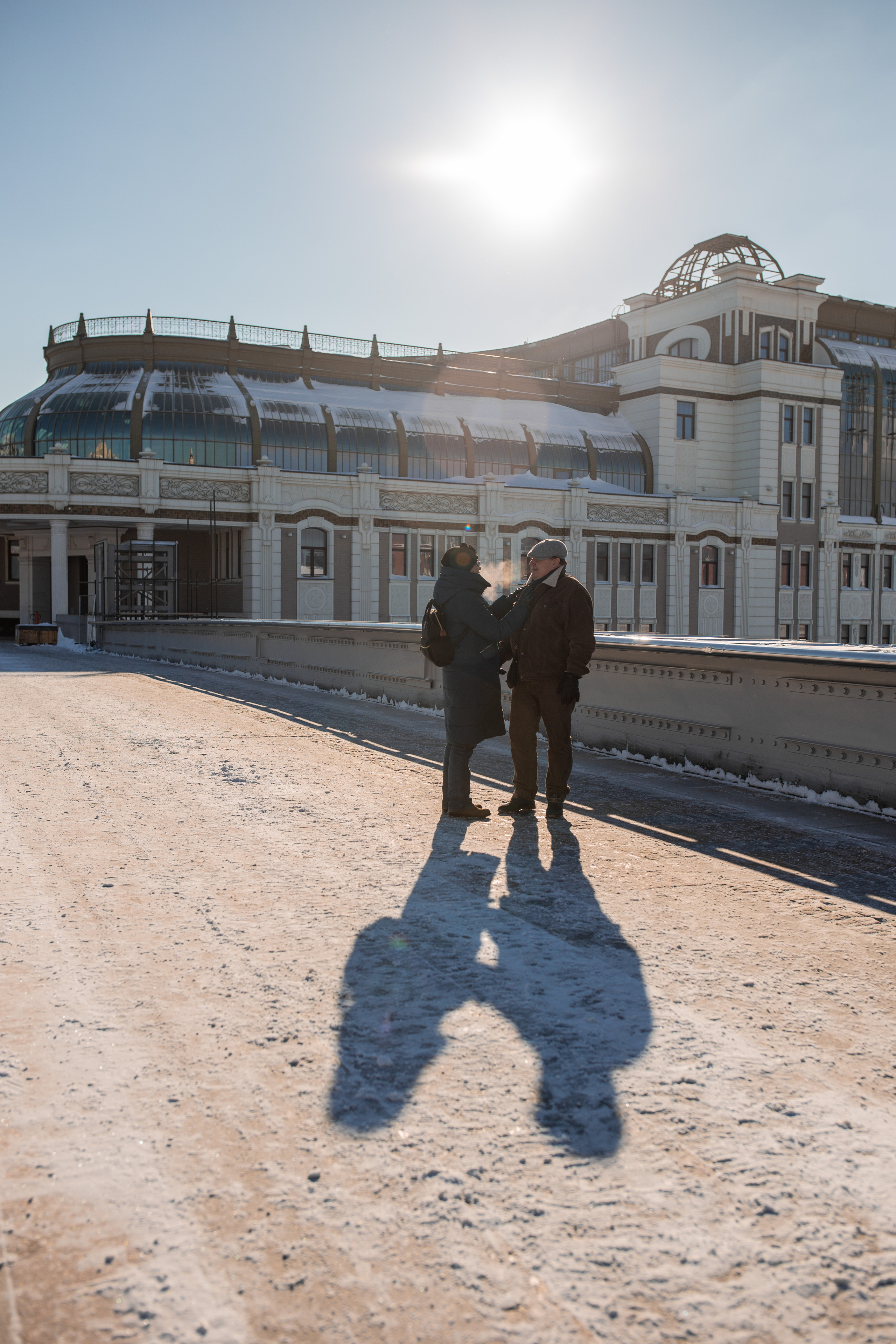 Лавстори зимняя история. Семейный фотограф в Москве Екатерина Цаплина