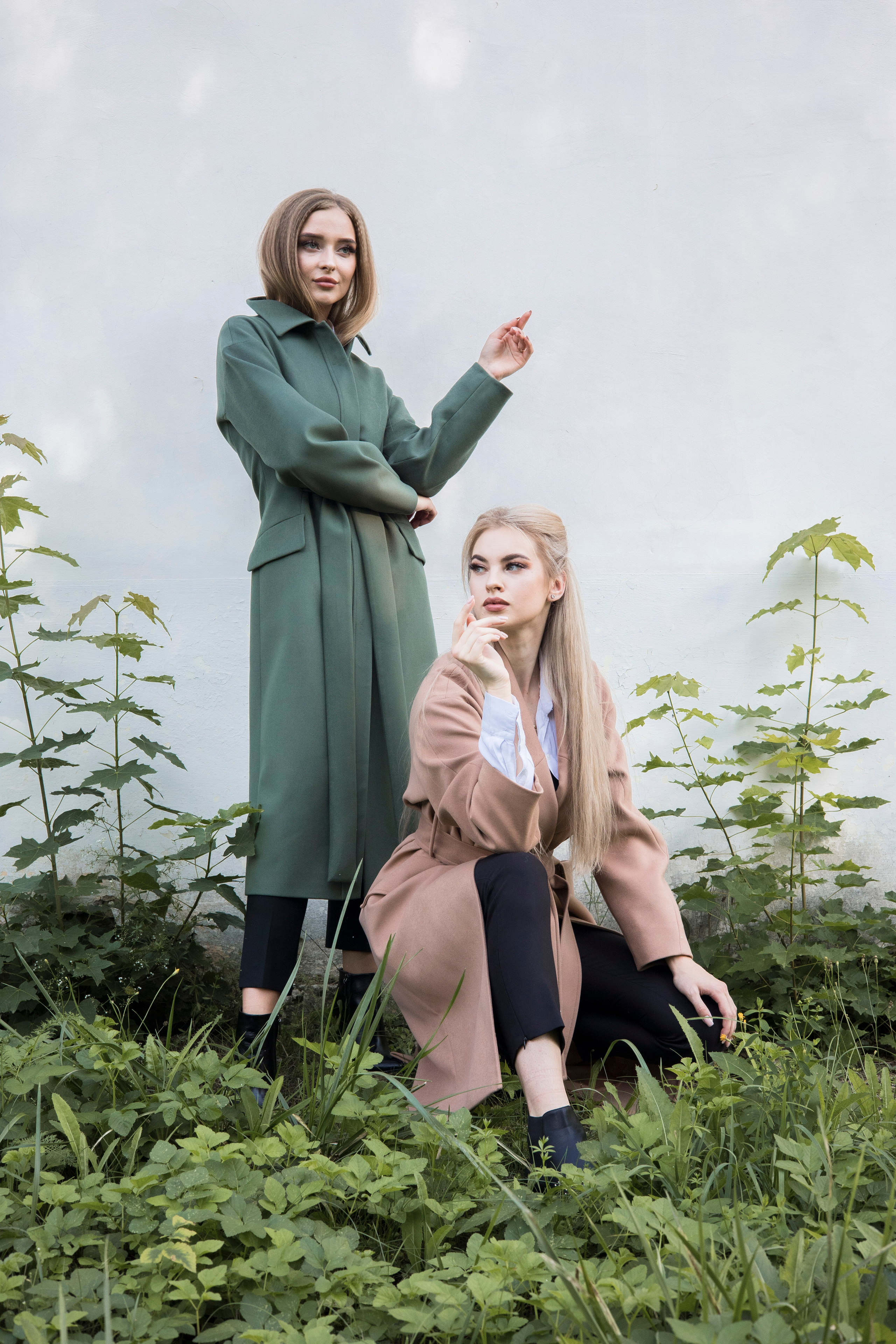 Бренд-контент. Женская одежда в парке. Семейный фотограф в Москве Екатерина Цаплина