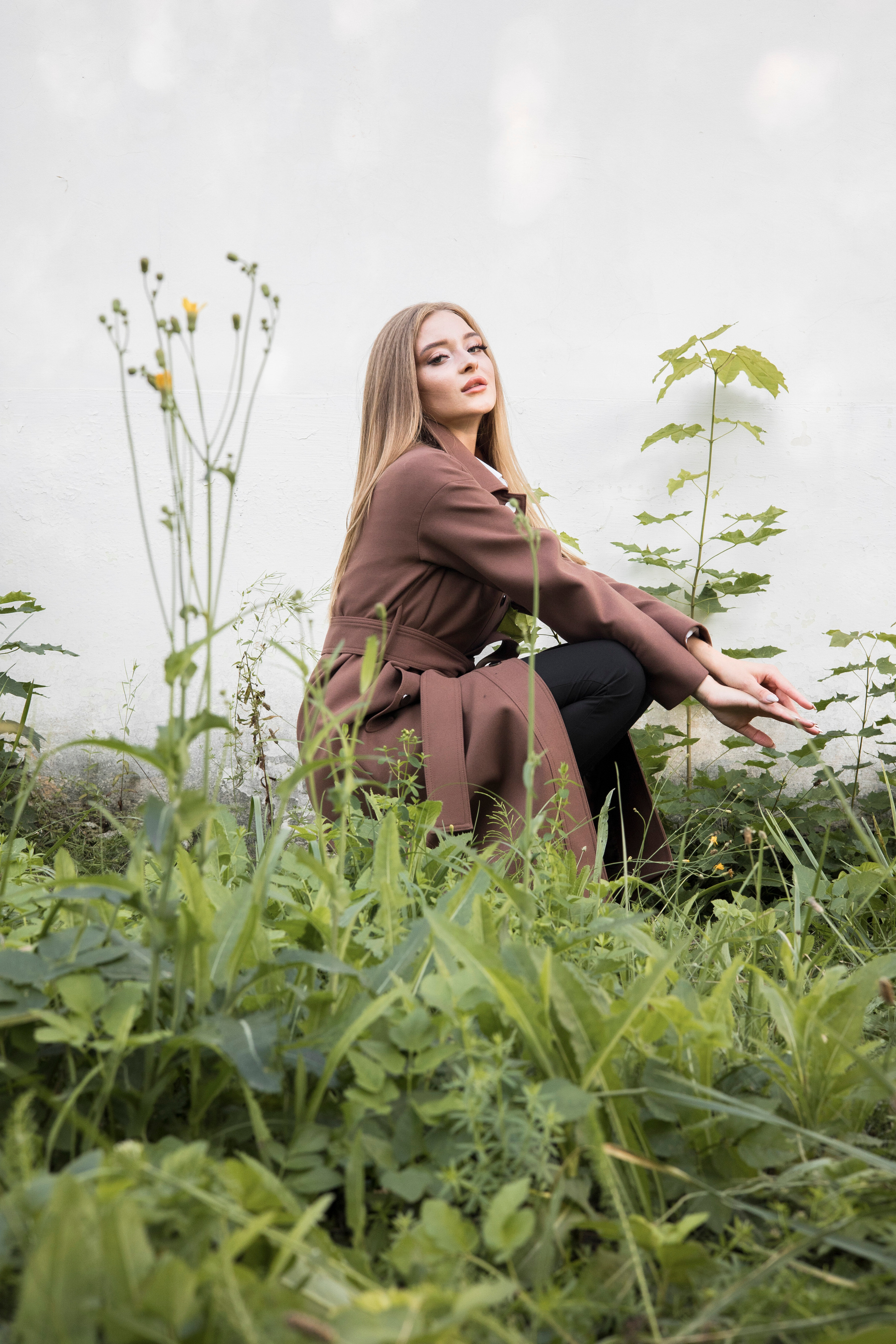 Бренд-контент. Женская одежда в парке. Семейный фотограф в Москве Екатерина Цаплина