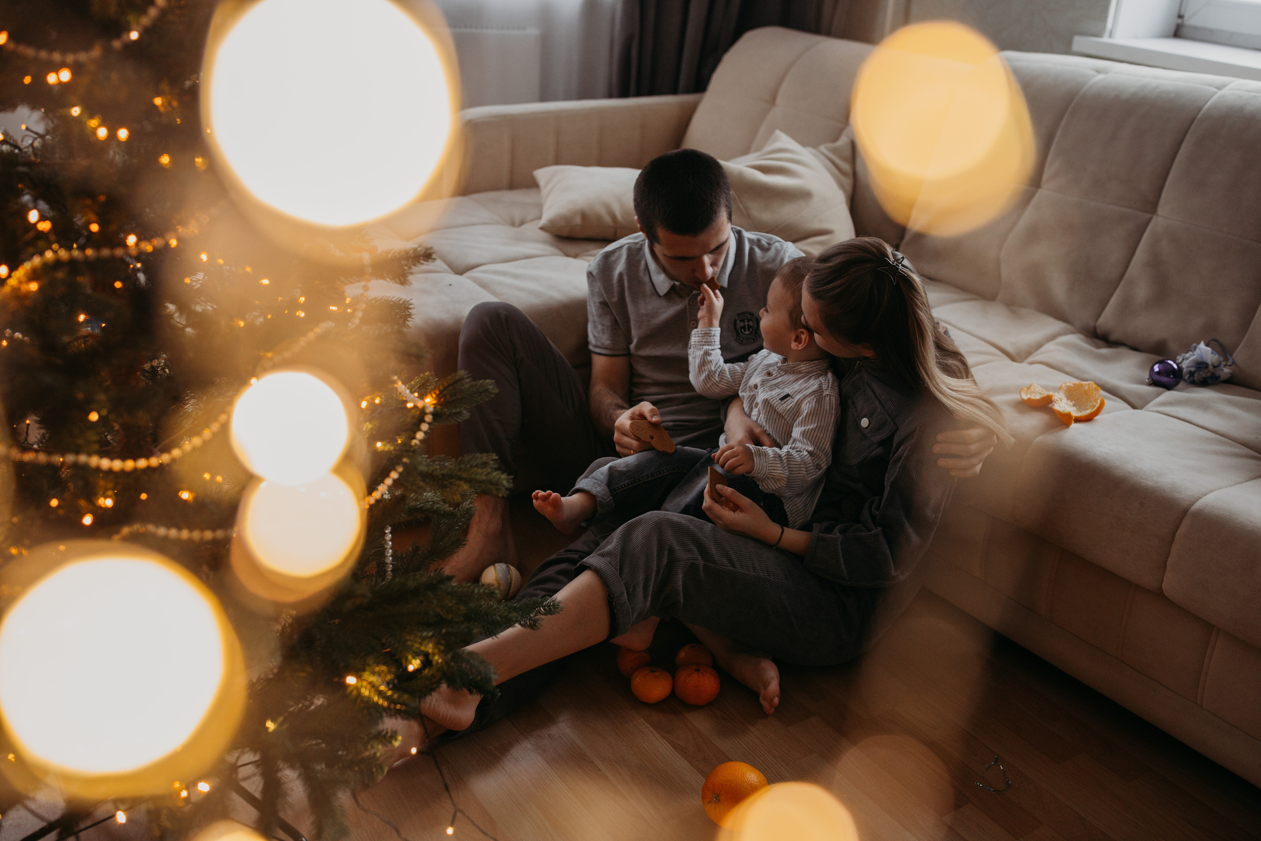 Семейная фотосессия дома. Семейный фотограф в Москве Екатерина Цаплина