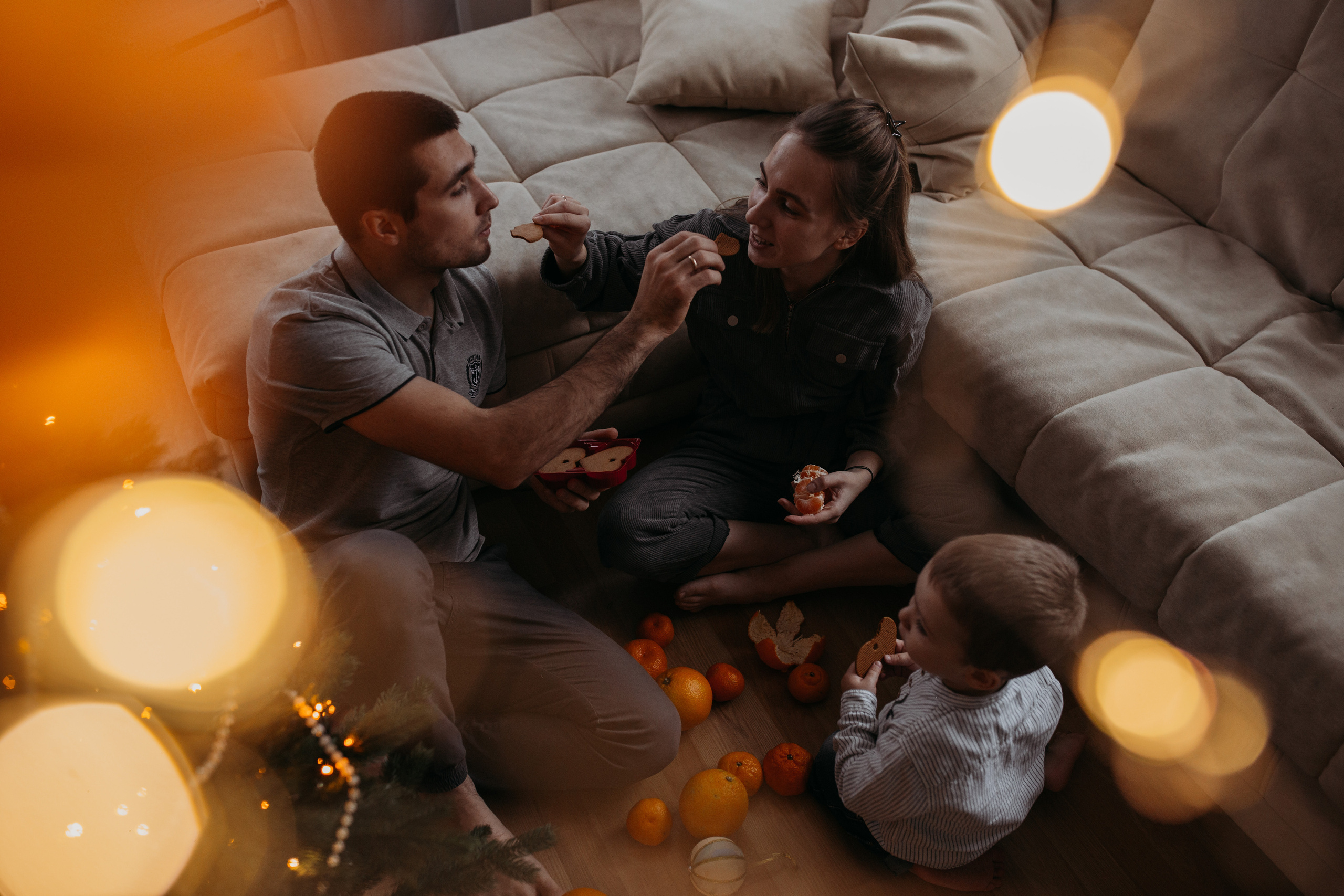 Семейная фотосессия дома. Семейный фотограф в Москве Екатерина Цаплина