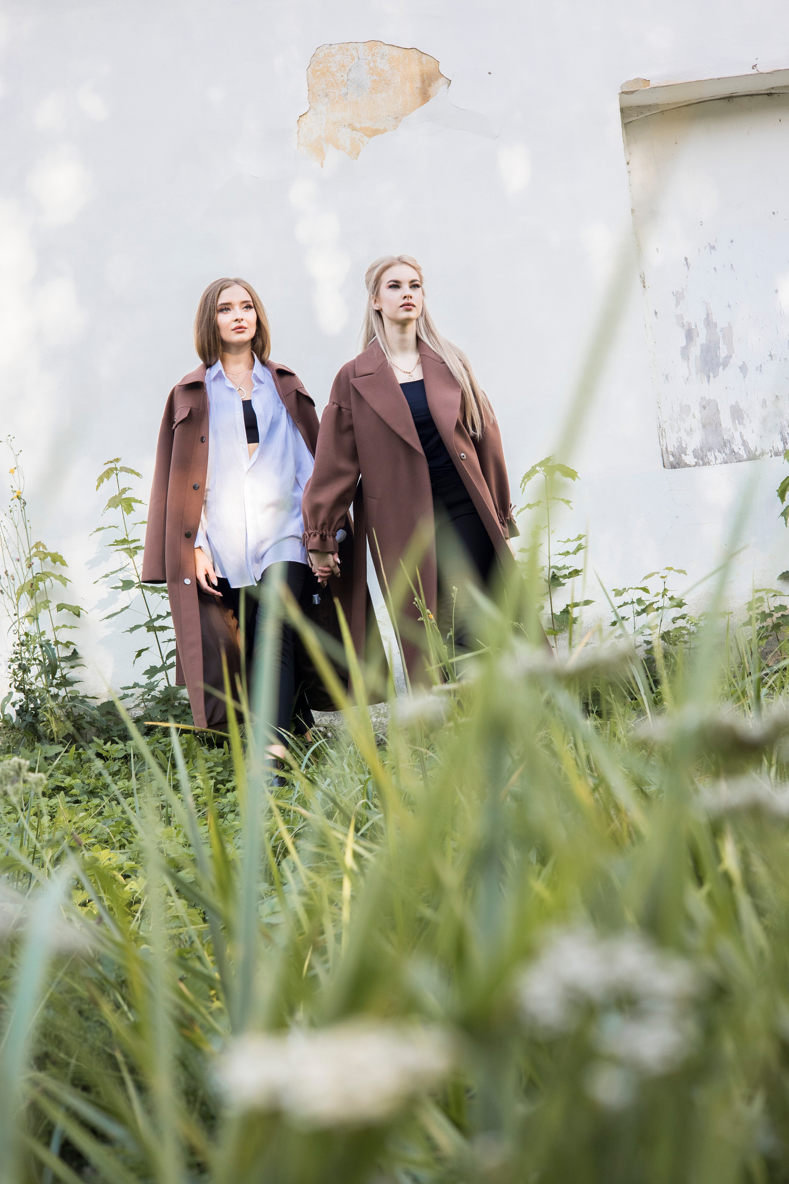 Бренд-контент. Женская одежда в парке. Семейный фотограф в Москве Екатерина Цаплина