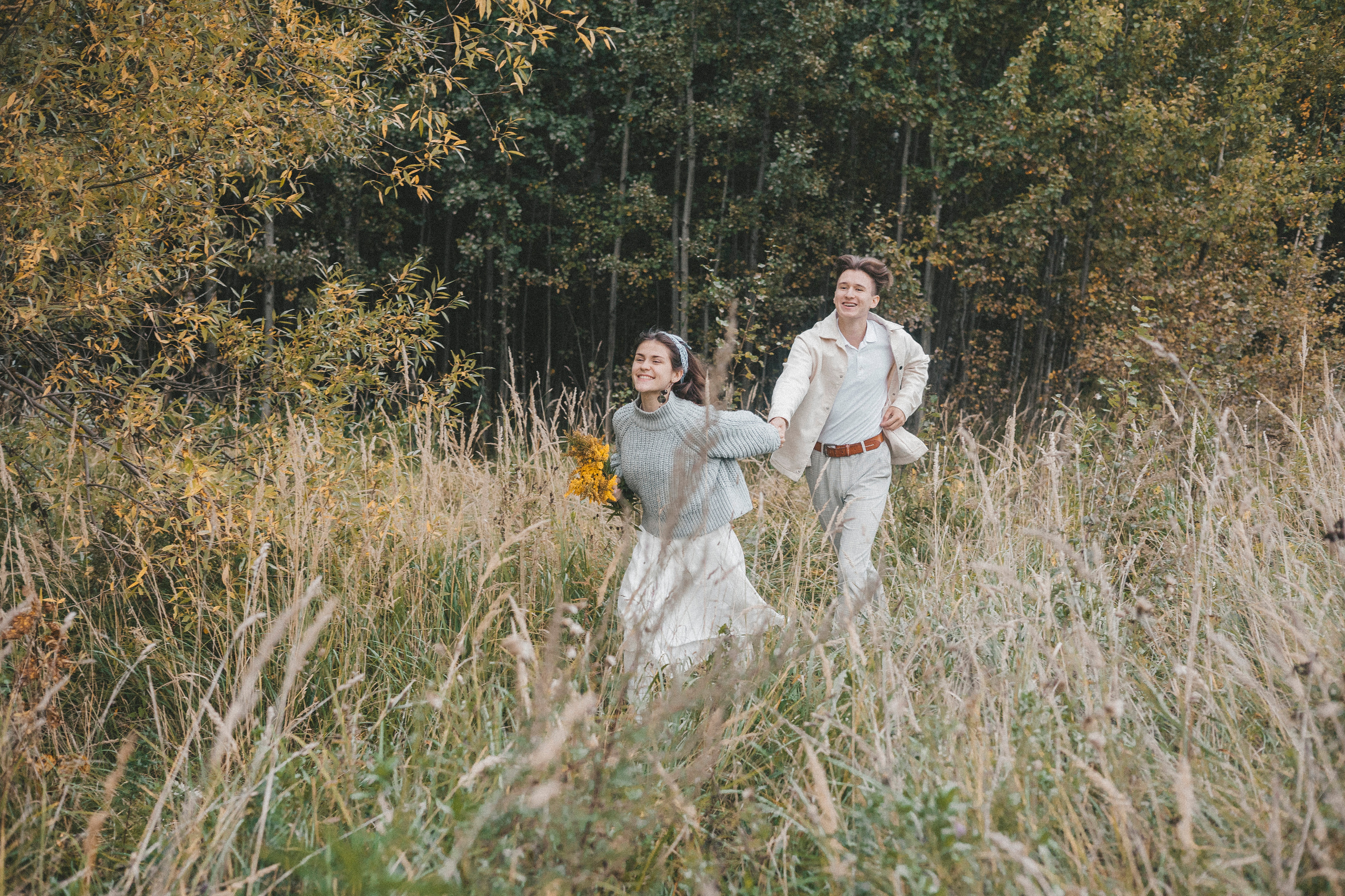 Лавстори осенняя история. Семейный фотограф в Москве Екатерина Цаплина