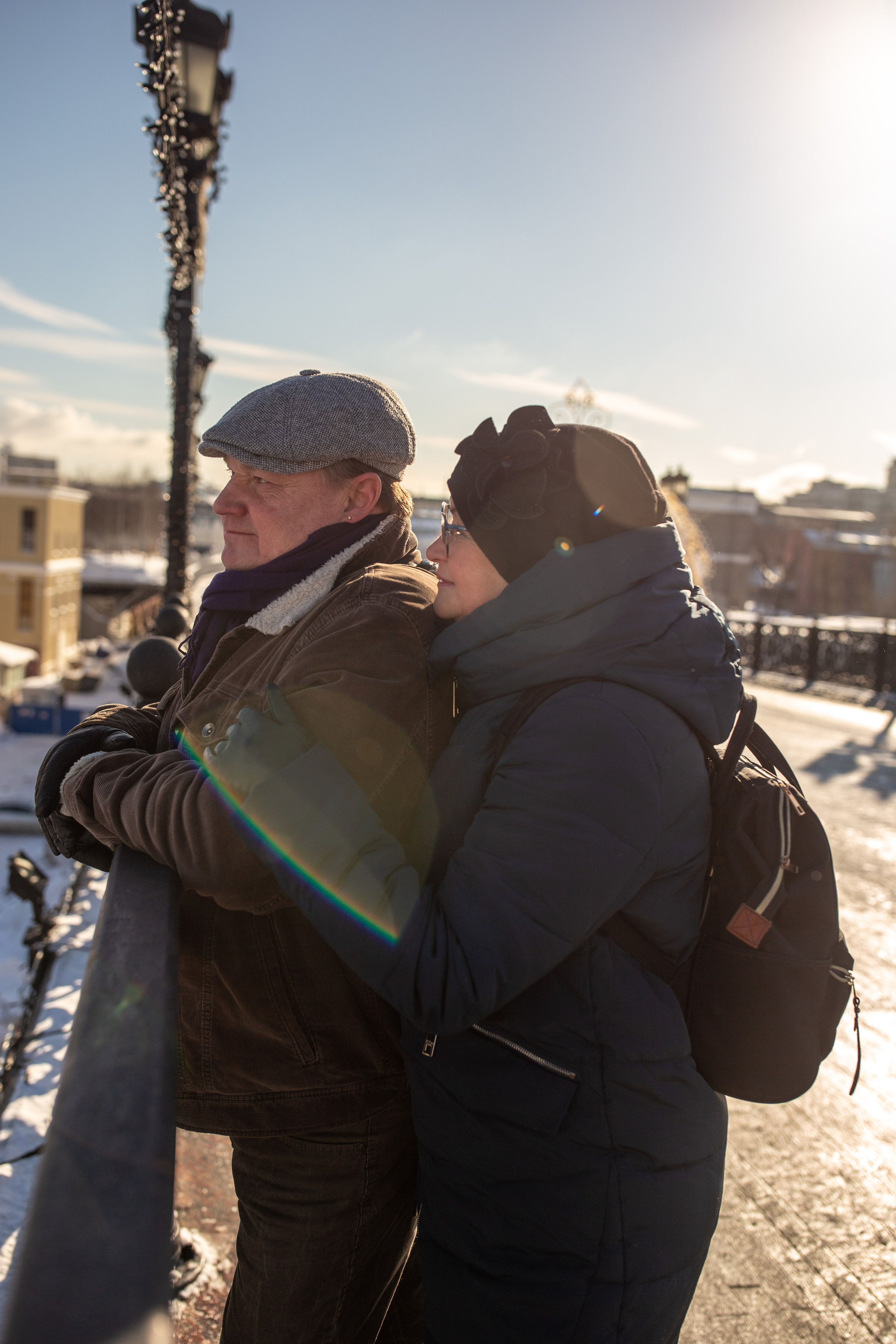 Лавстори зимняя история. Семейный фотограф в Москве Екатерина Цаплина