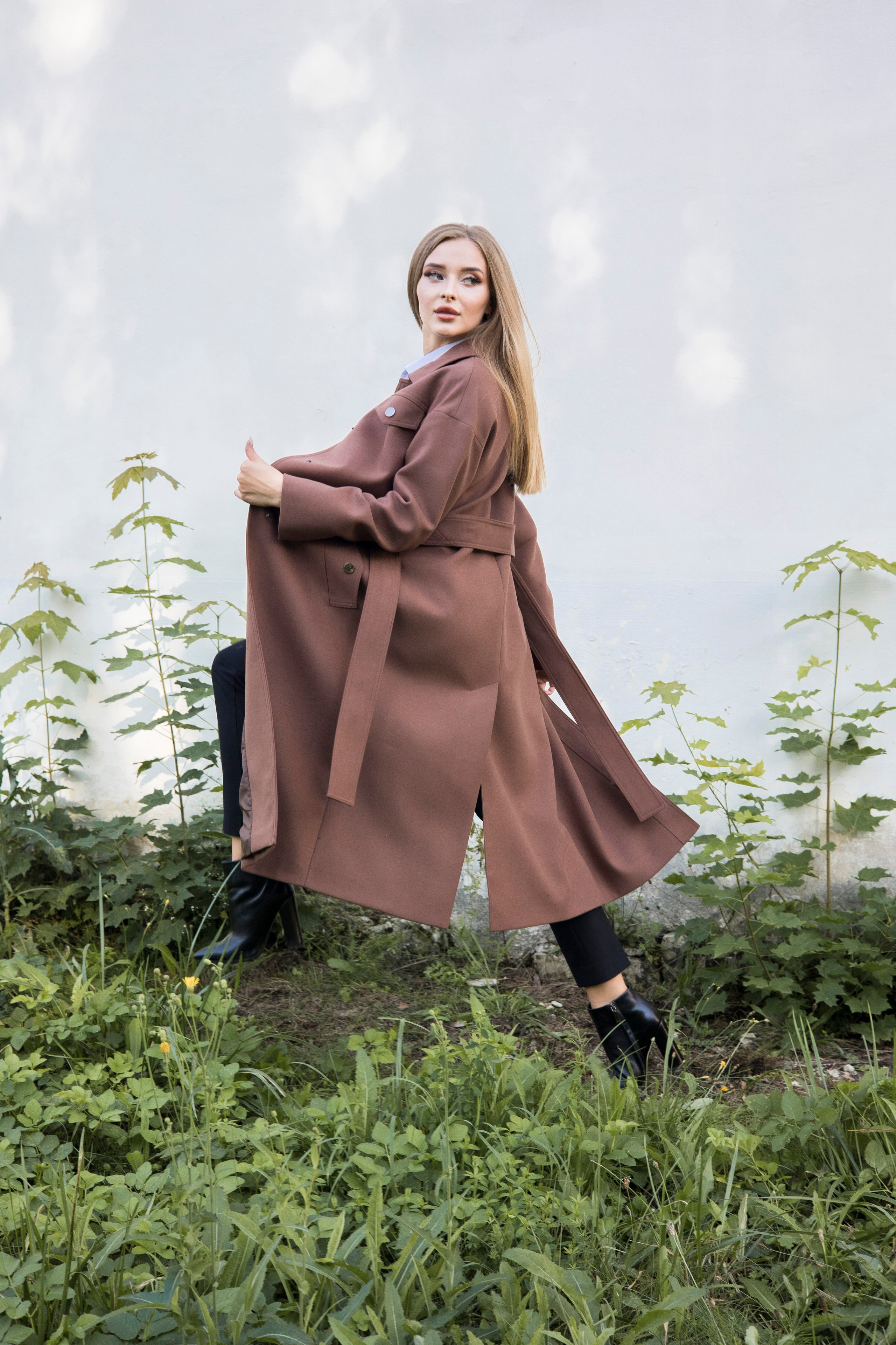 Бренд-контент. Женская одежда в парке. Семейный фотограф в Москве Екатерина Цаплина