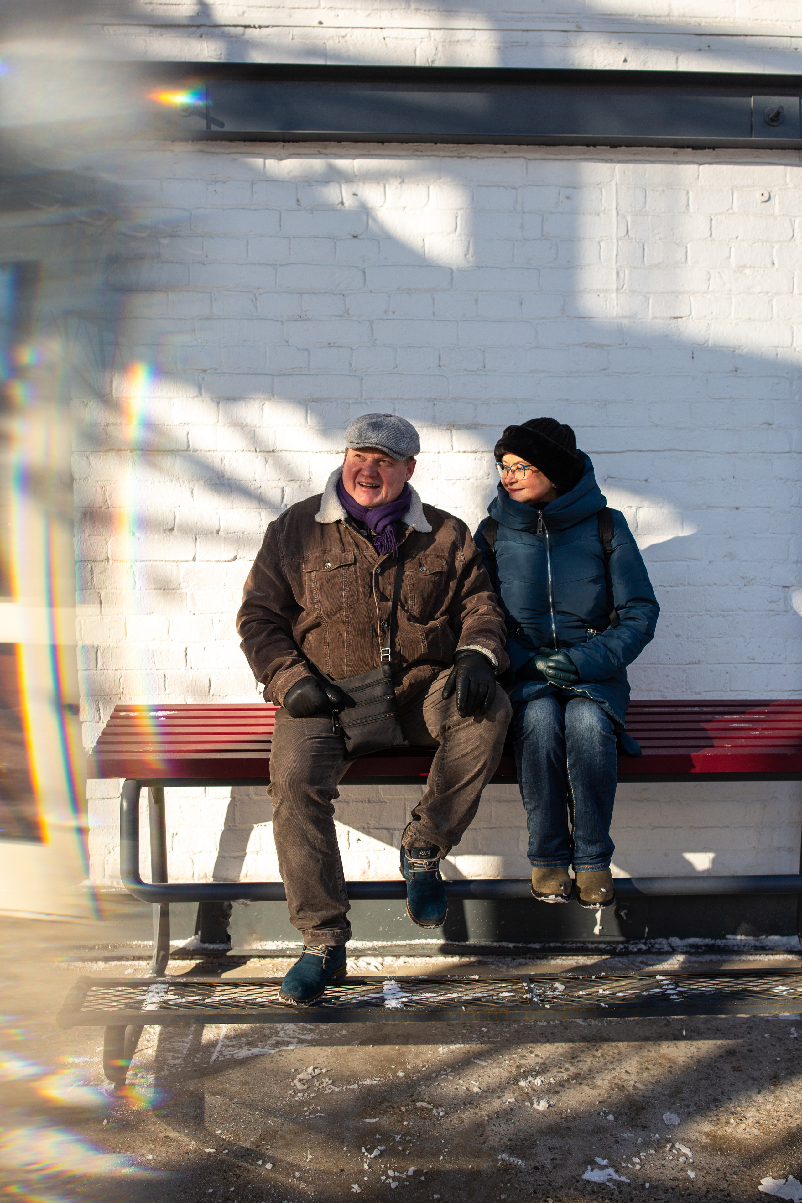 Лавстори зимняя история. Семейный фотограф в Москве Екатерина Цаплина
