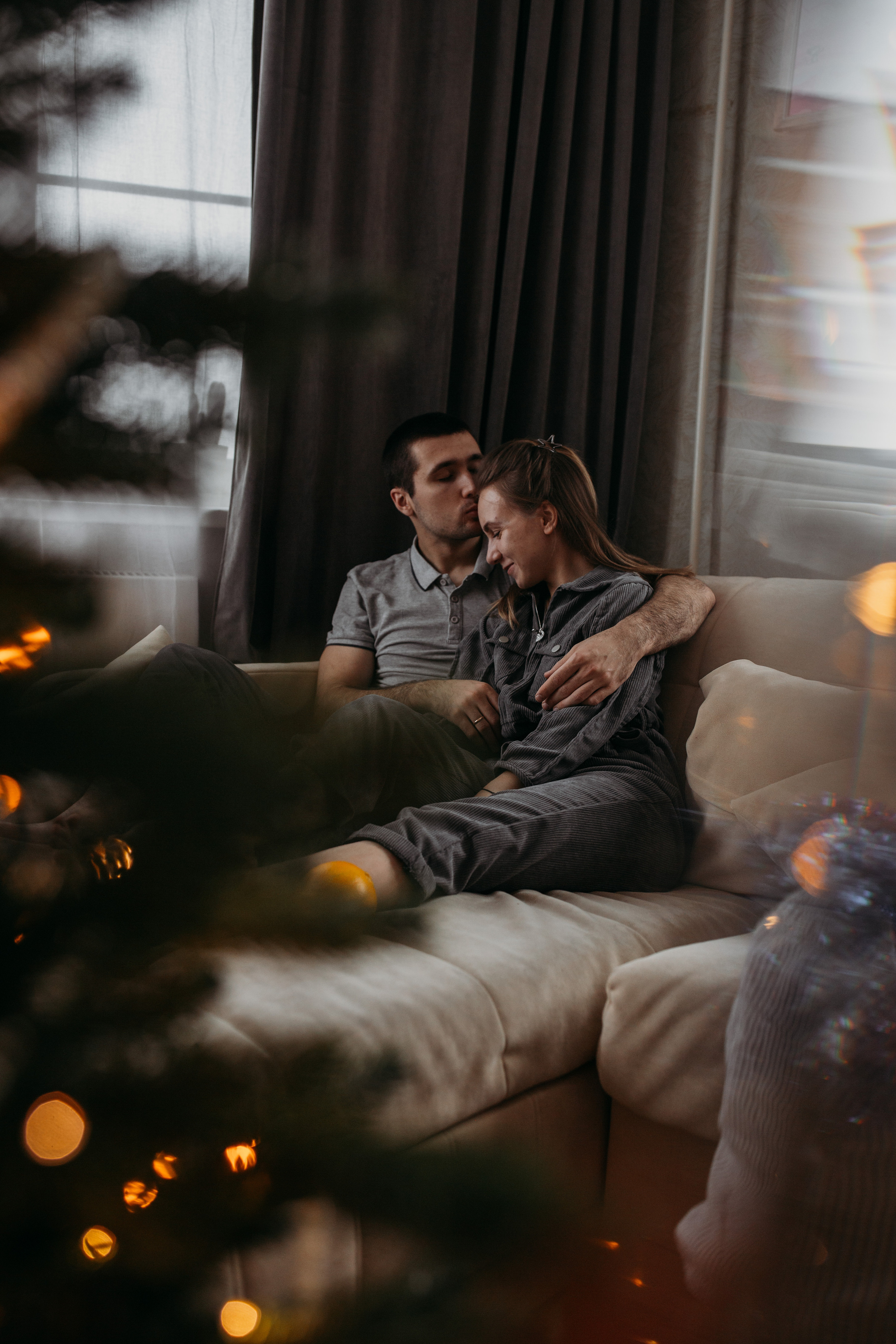 Семейная фотосессия дома. Семейный фотограф в Москве Екатерина Цаплина