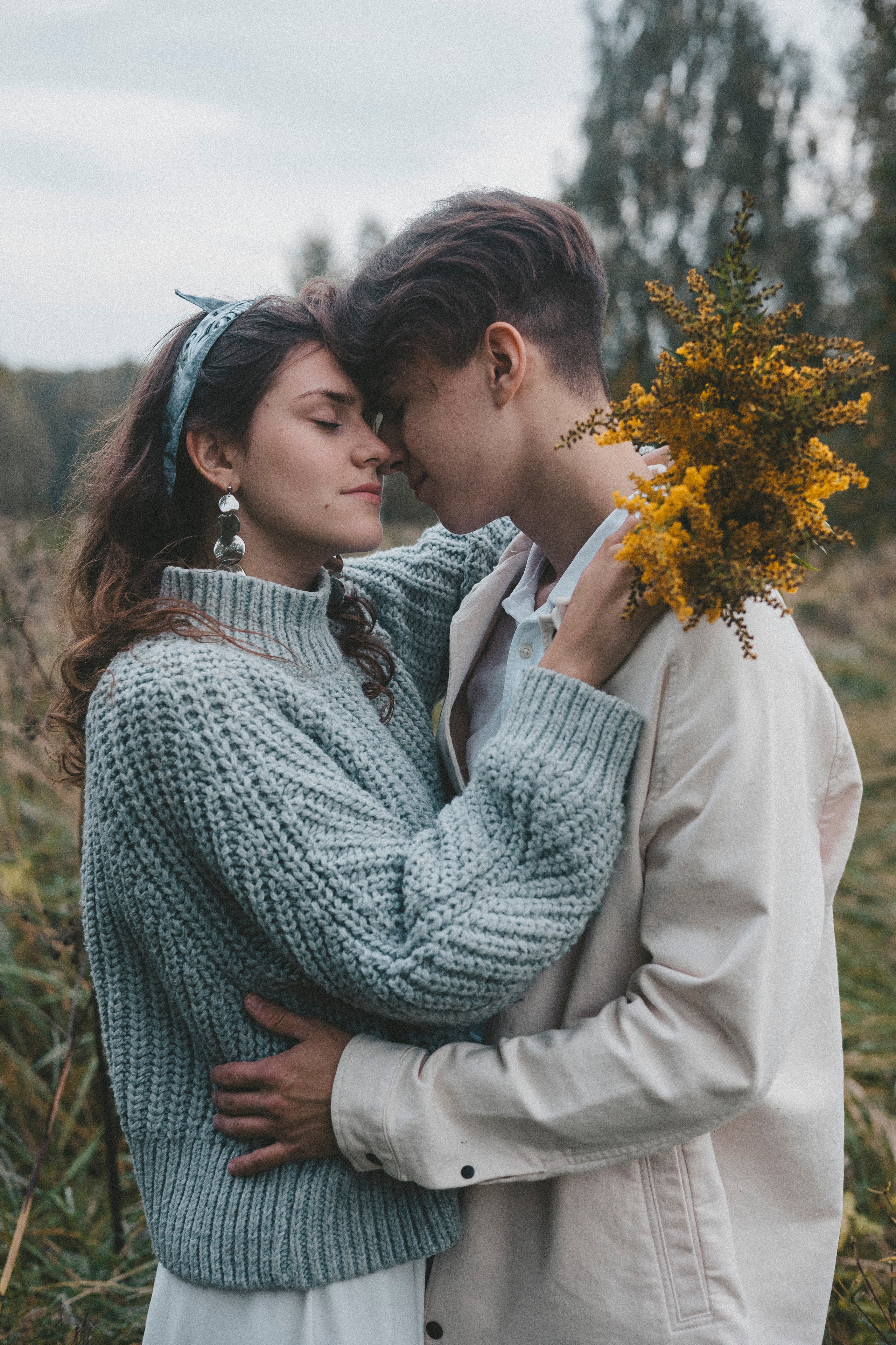 Лавстори осенняя история. Семейный фотограф в Москве Екатерина Цаплина