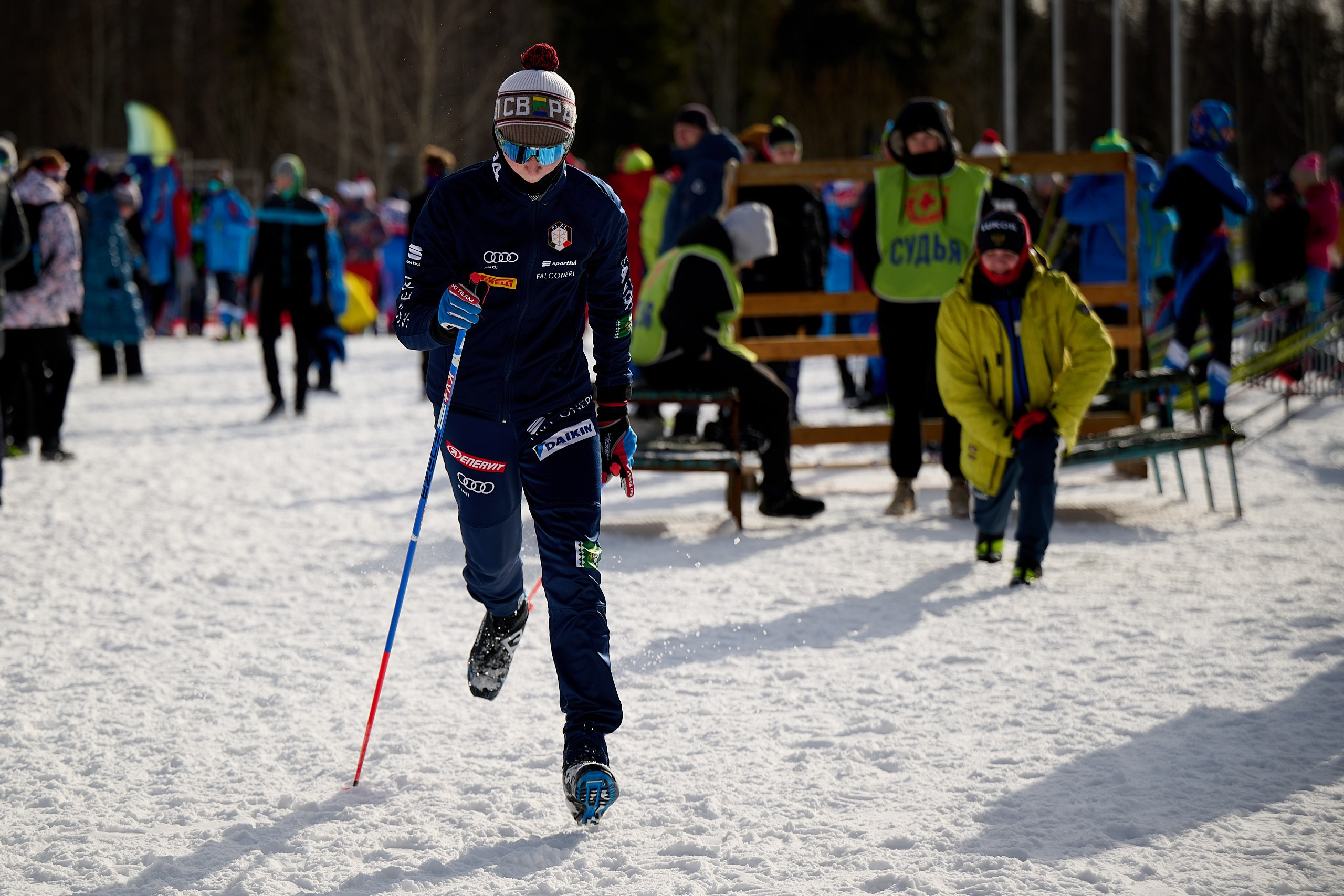 Всероссийские соревнования по лыжным гонкам «Пионерская правда». Ижевс. Спортивный репортажный фотограф в Ижевске Сергей Мерзляков