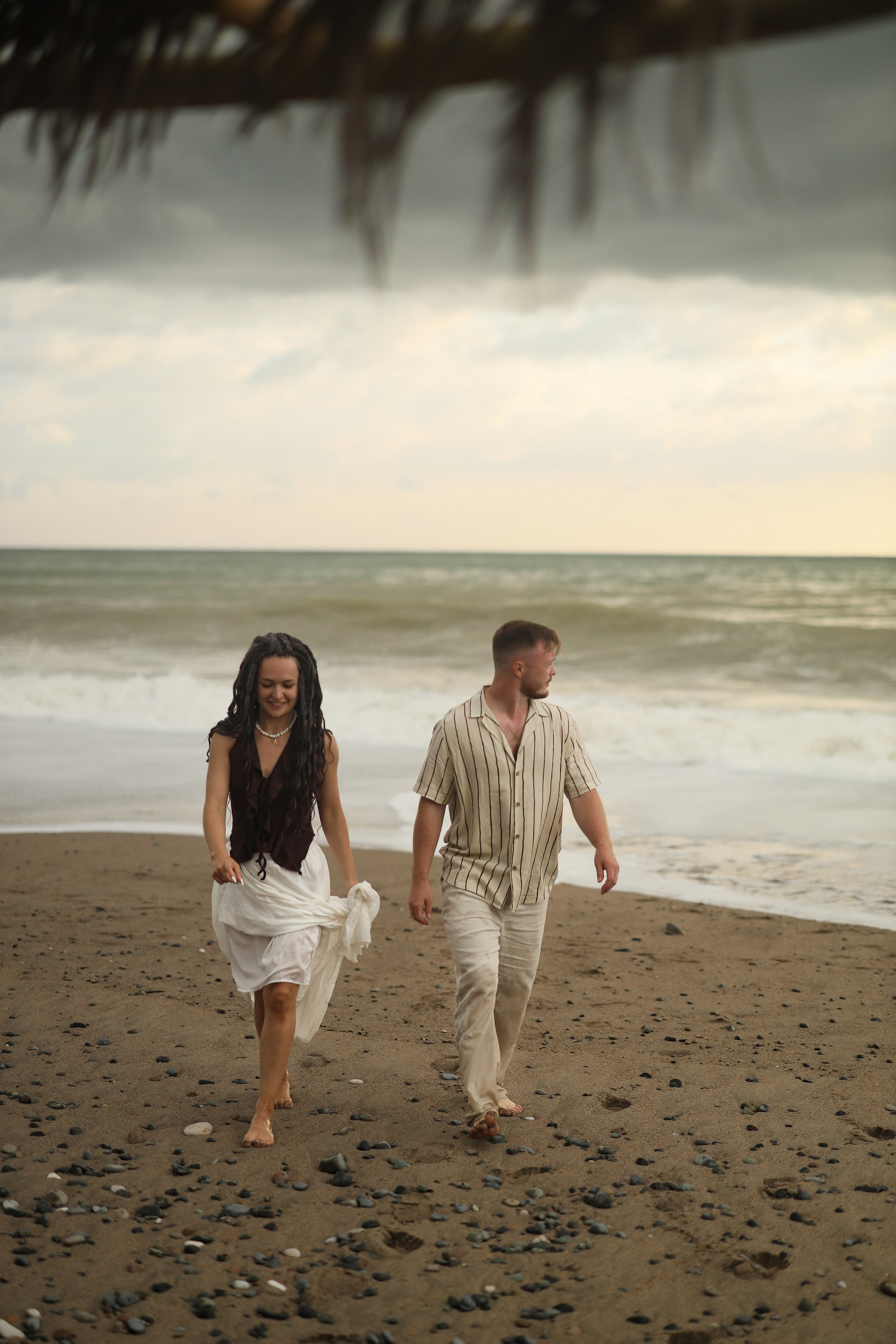 Love story на пляже Абхазии. Свадебный и семейный фотограф в Абхазии Жанна Соснина