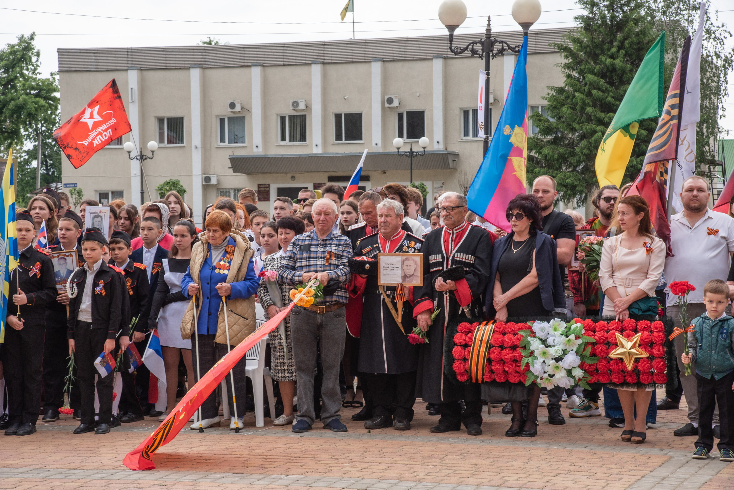 Репортаж для СМИ_9мая_п.Агроном (цветокор). Детский и семейный фотограф Краснодар / Сочи Сергеева Олеся