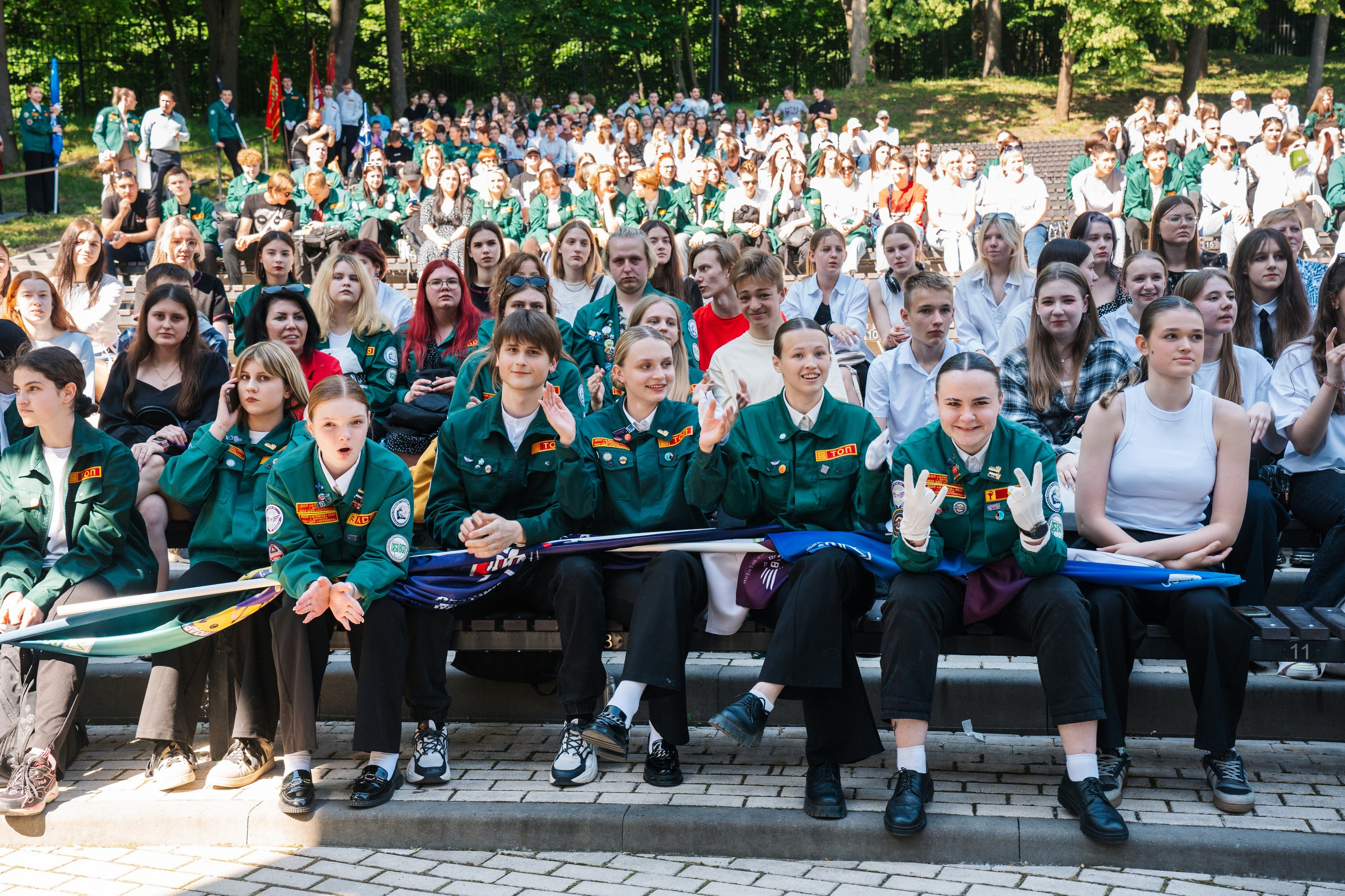 РСО Открытие трудового семестра. Фотограф в Воронеже Ольга Космодемьянская