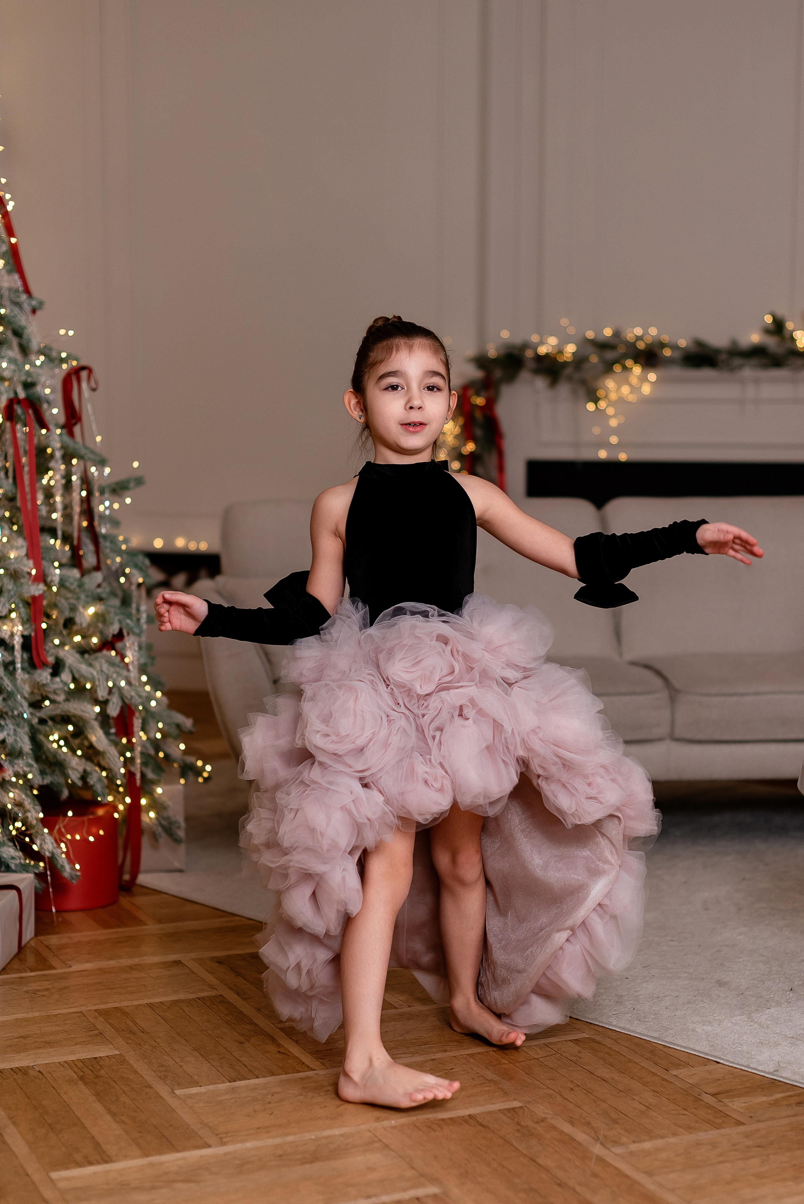 Юля и Варя Новогодняя. Фотограф Татьяна Иванчикова