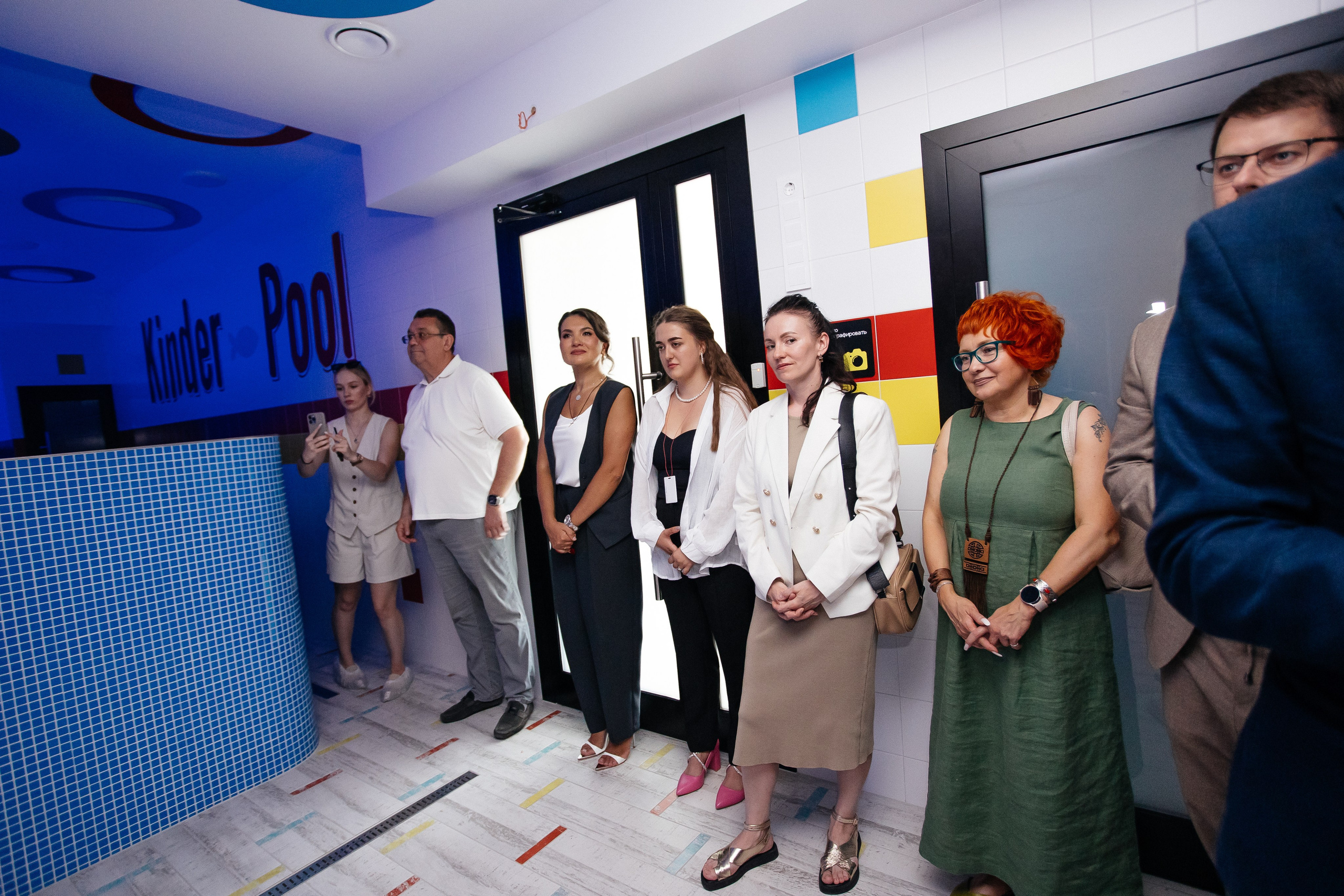 Открытие бассейна. Фотограф в Иркутске