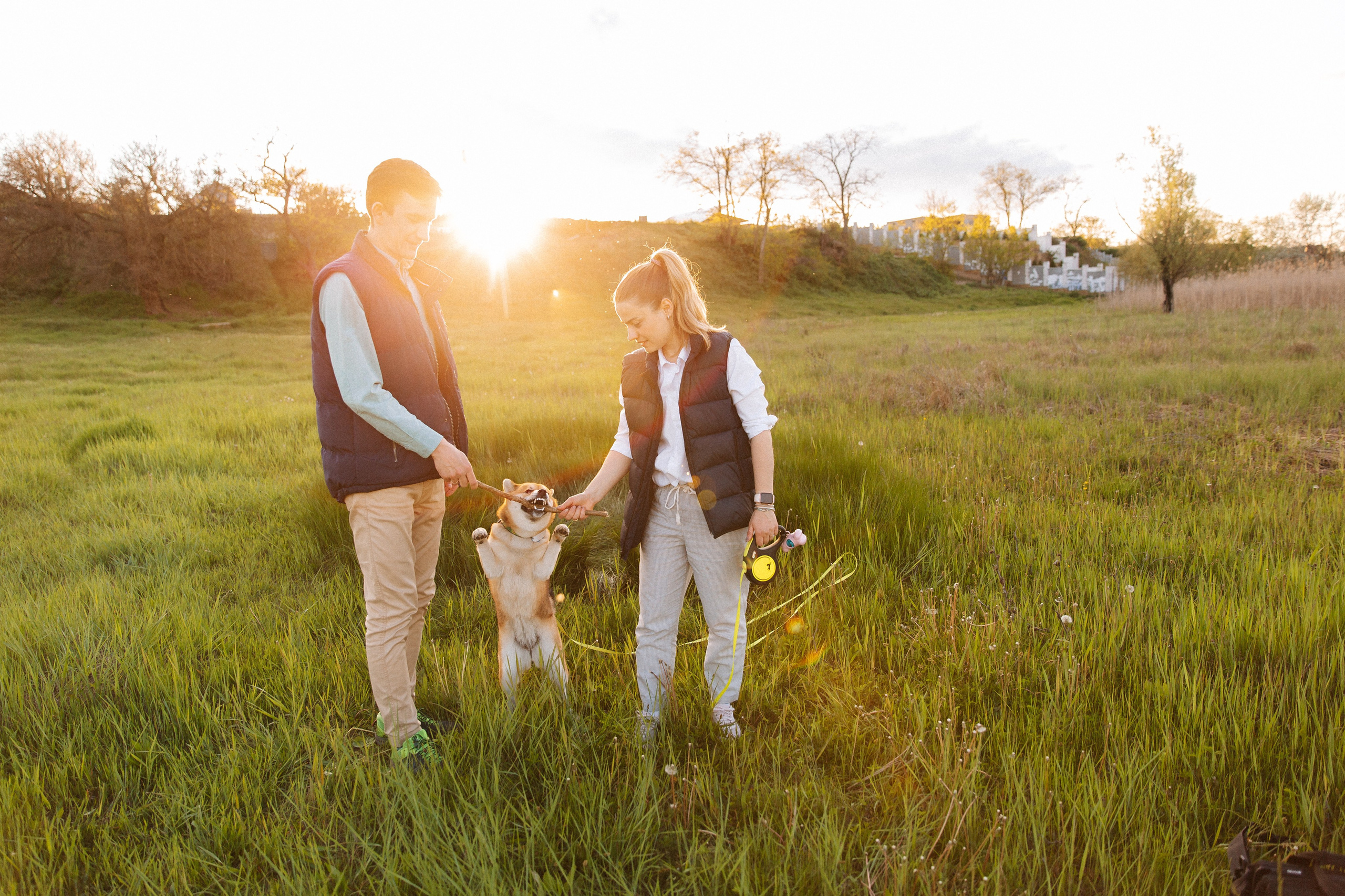 Семейная фотосъемка с собакой. Свадебный фотограф и видеограф Краснодар, Ростов, Сочи, Новороссийск