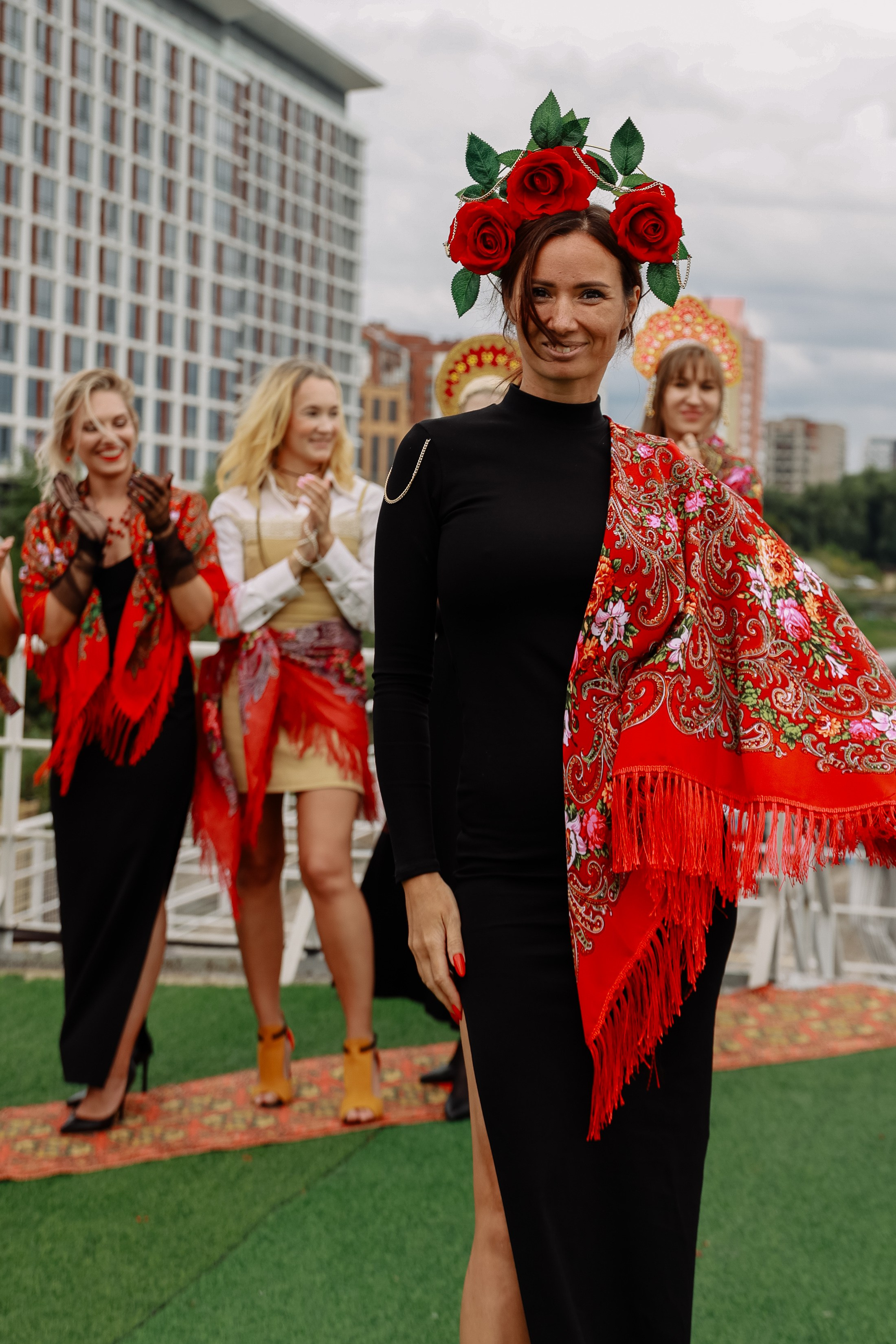 Модный показ «А-ля русс». Фотограф Юлия Мальцева