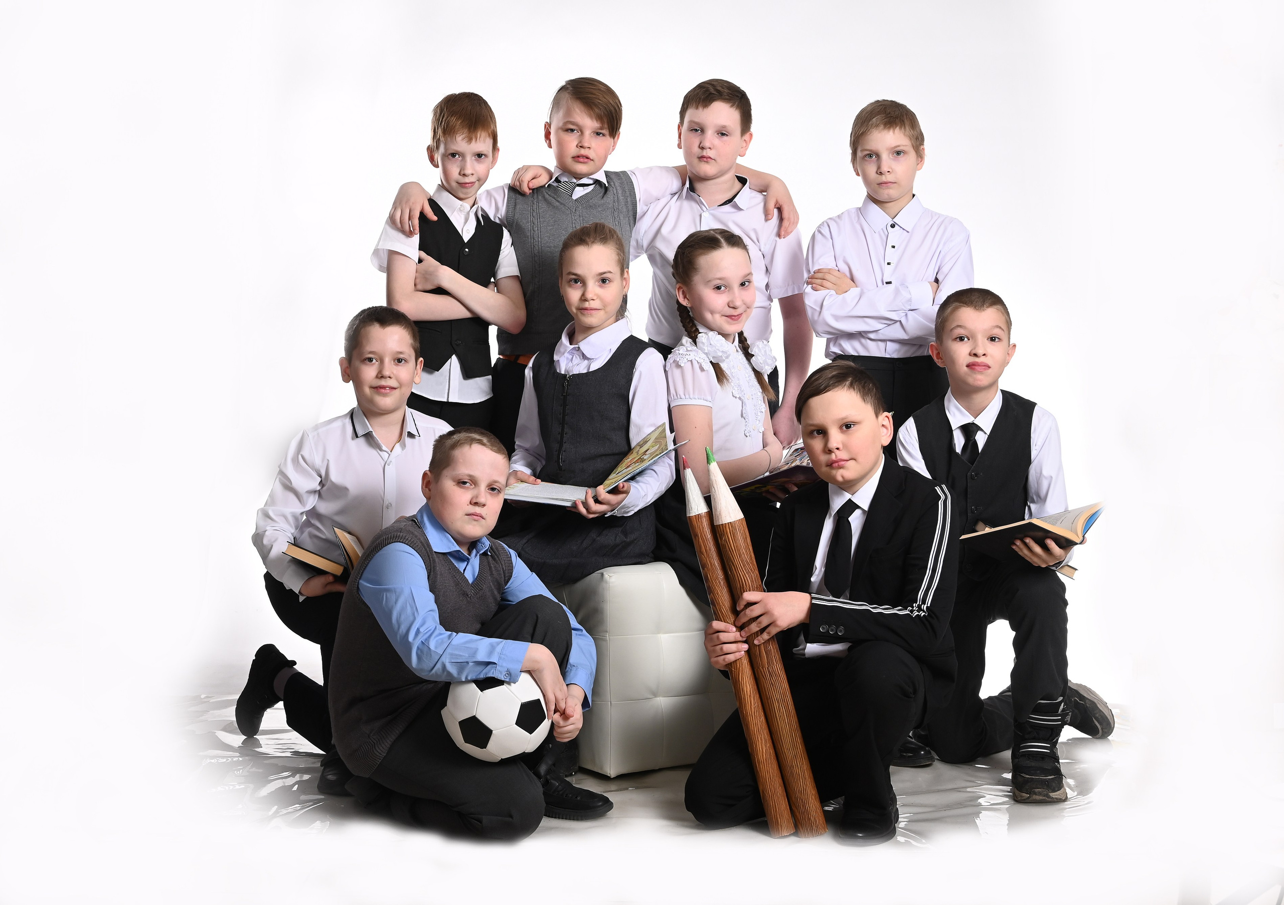 Портфолио снимков для альбомов начальной школы. Sokolov studio | Сайт фотографа Евгения Соколова в Вологде