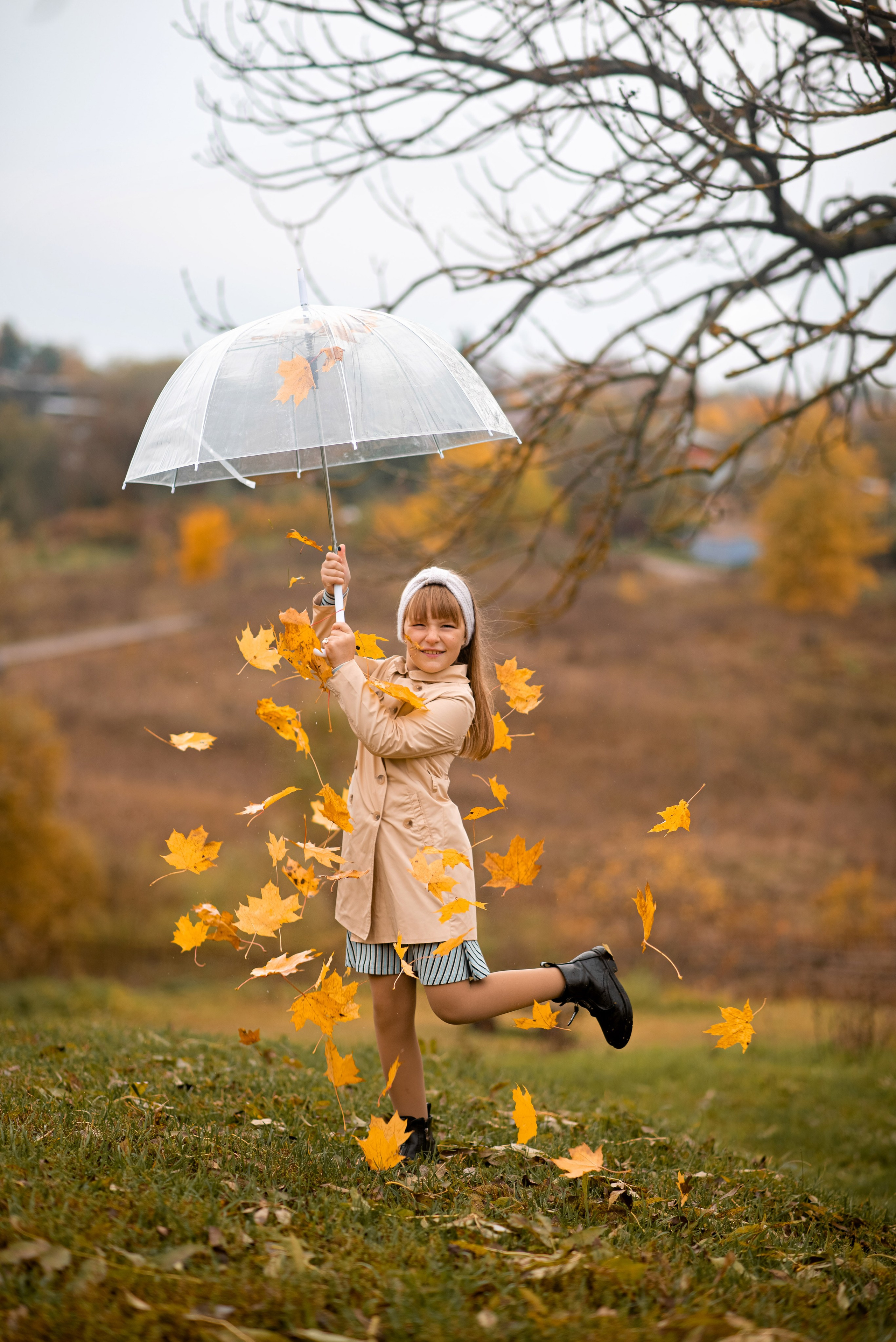 Семейная фотосессия в Ясной Поляне. Осень. Семейный и детский фотограф в Туле Светлана Воронкова