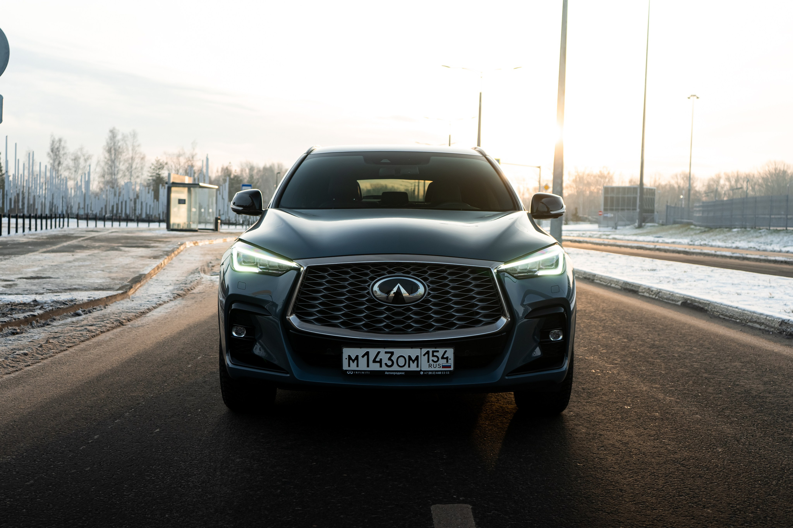 INFINITI QX55. Фотограф в Новосибирске Владислав Унтерберг
