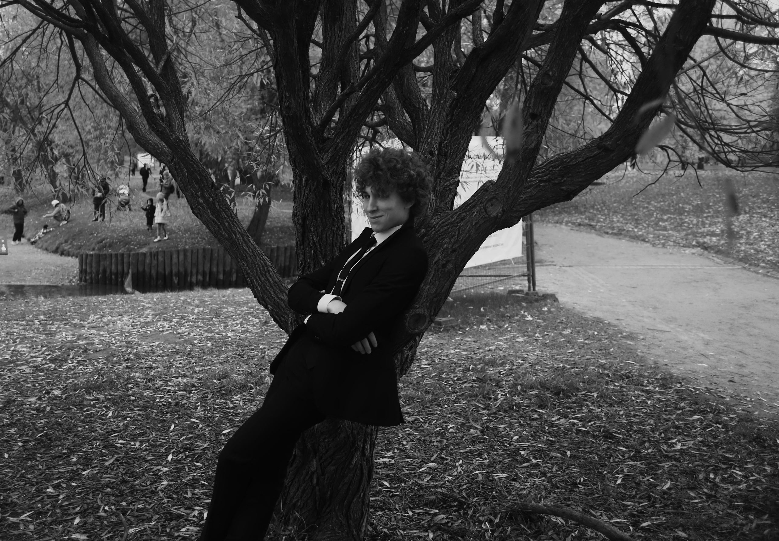 Съемки на улице