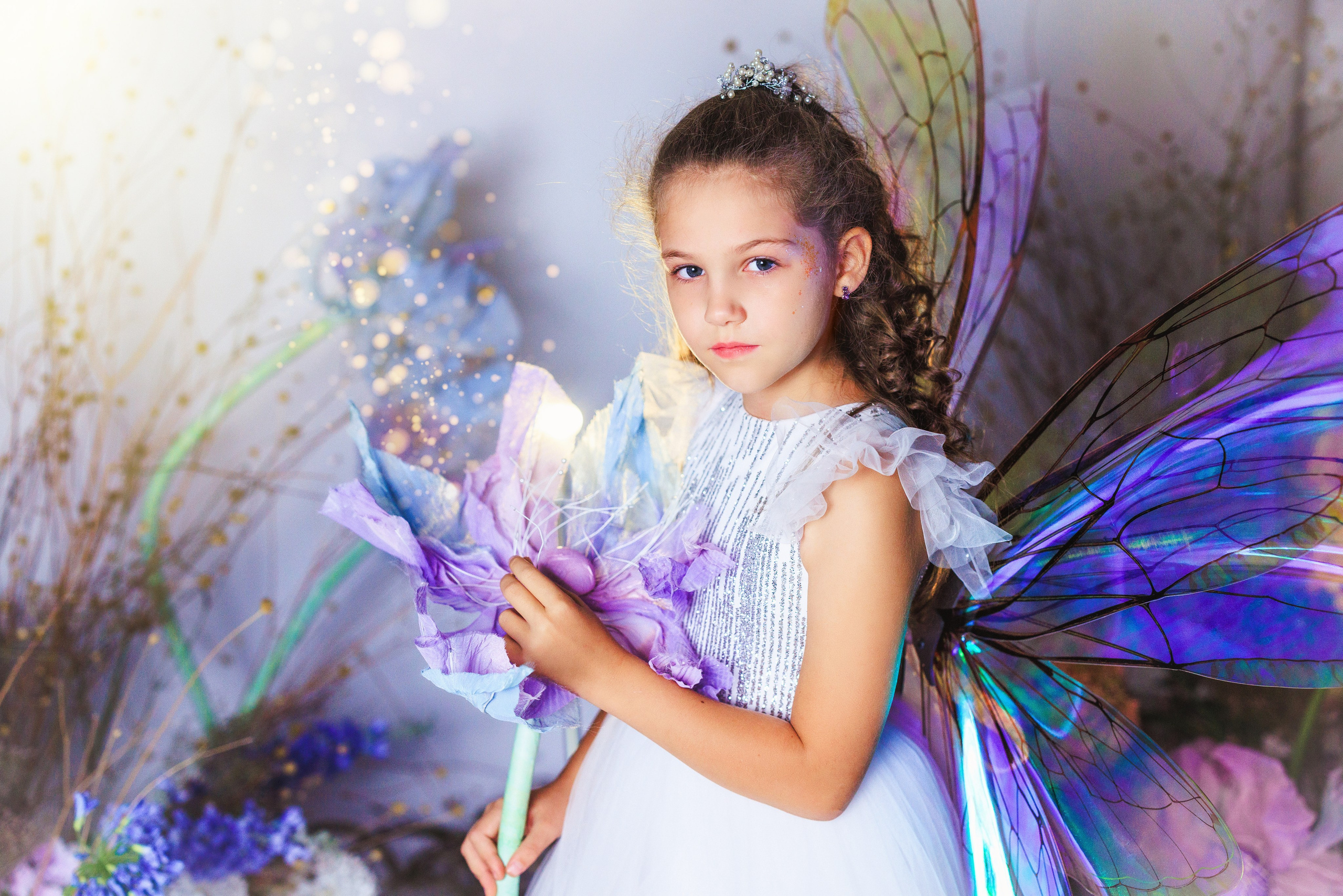 Детская фотосессия в образе Волшебной Феи. Семейный и детский фотограф в Краснодаре Анна Трашкова