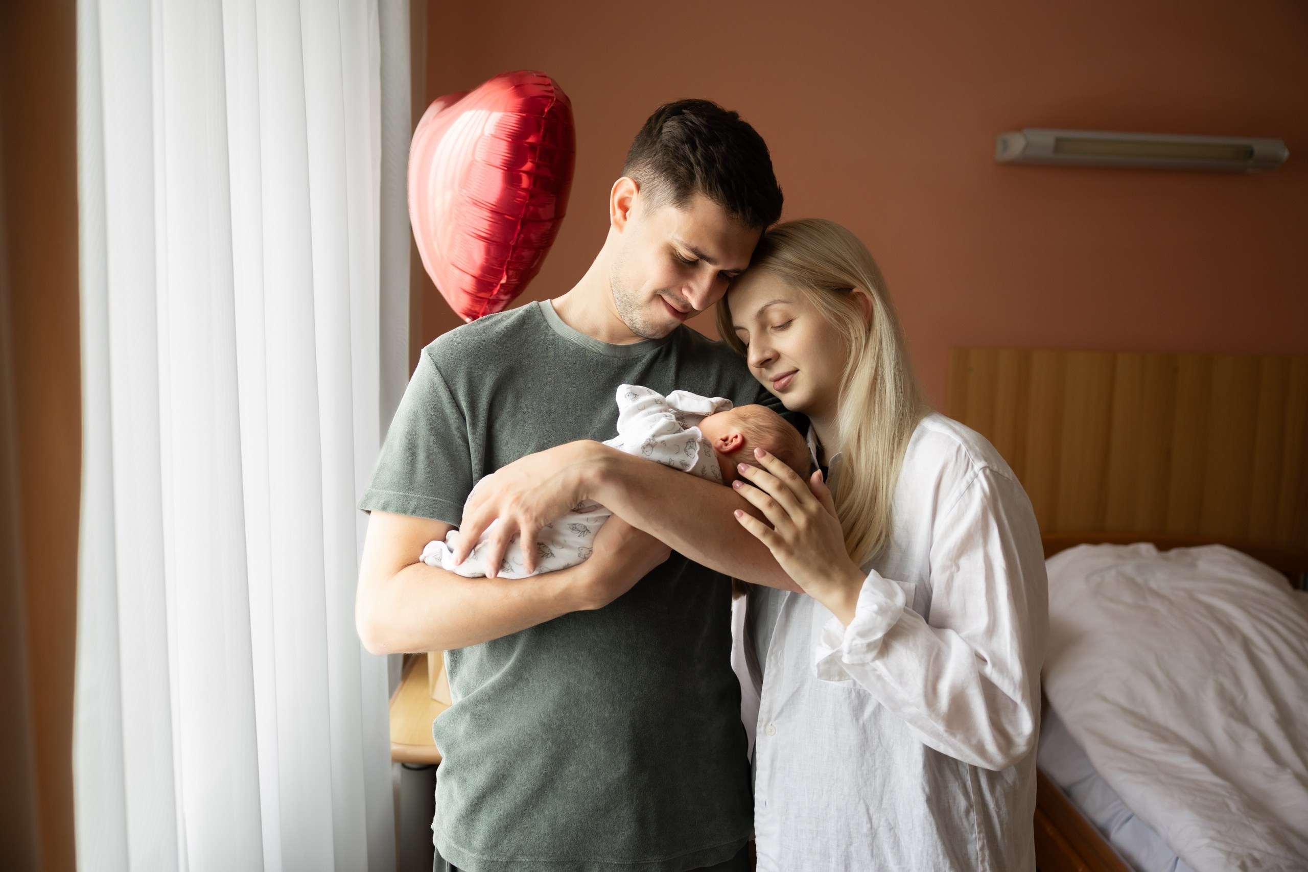 Выписка из роддома. Семейный и детский фотограф в Москве Орешина Юлия