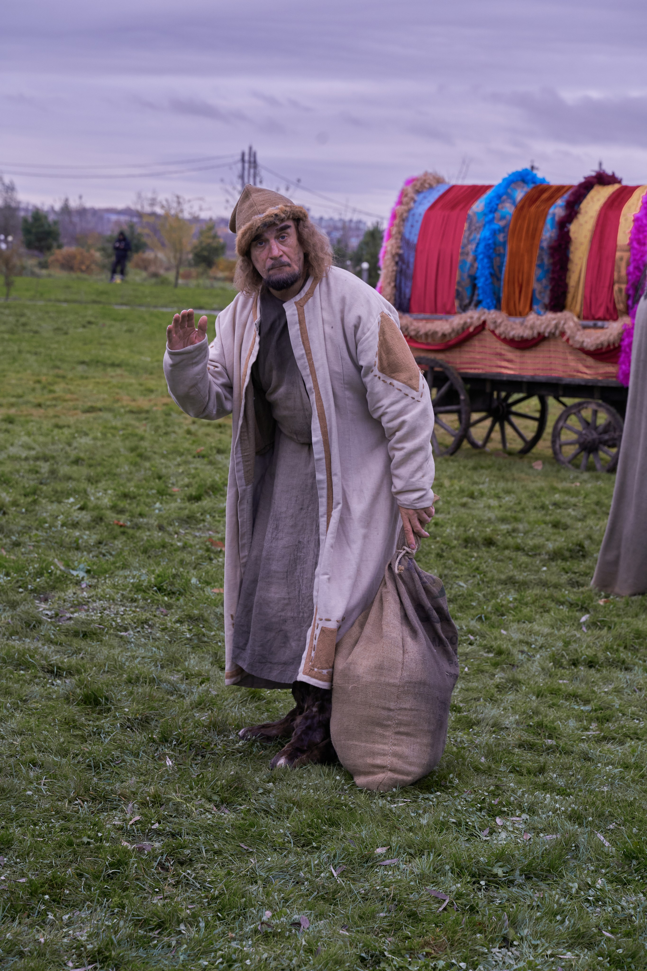 Бекстейдж съемки сериала. Krasnopoliophoto