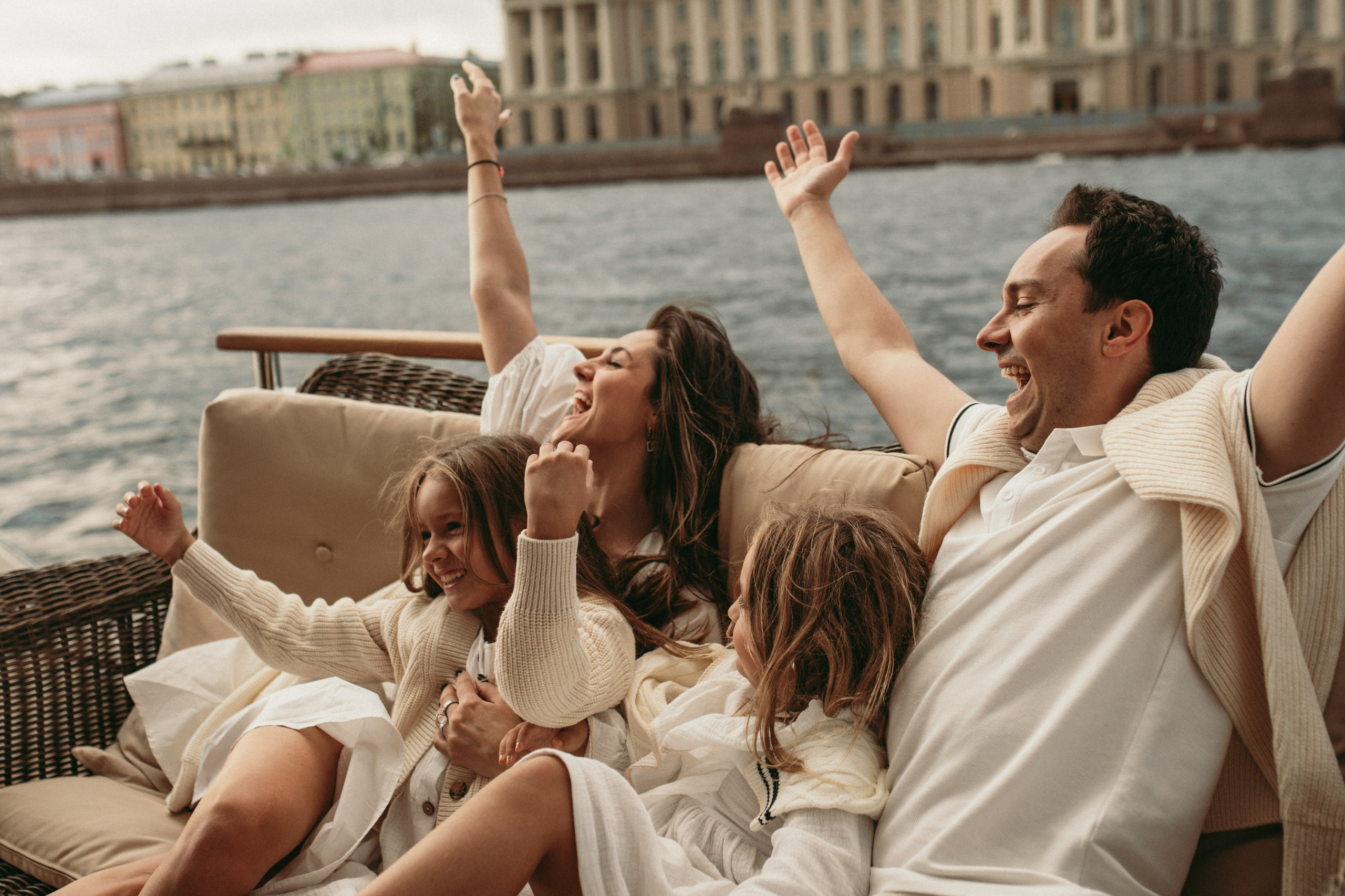 Прогулка на яхте. Семейный фотограф МОСКВА/Королёв