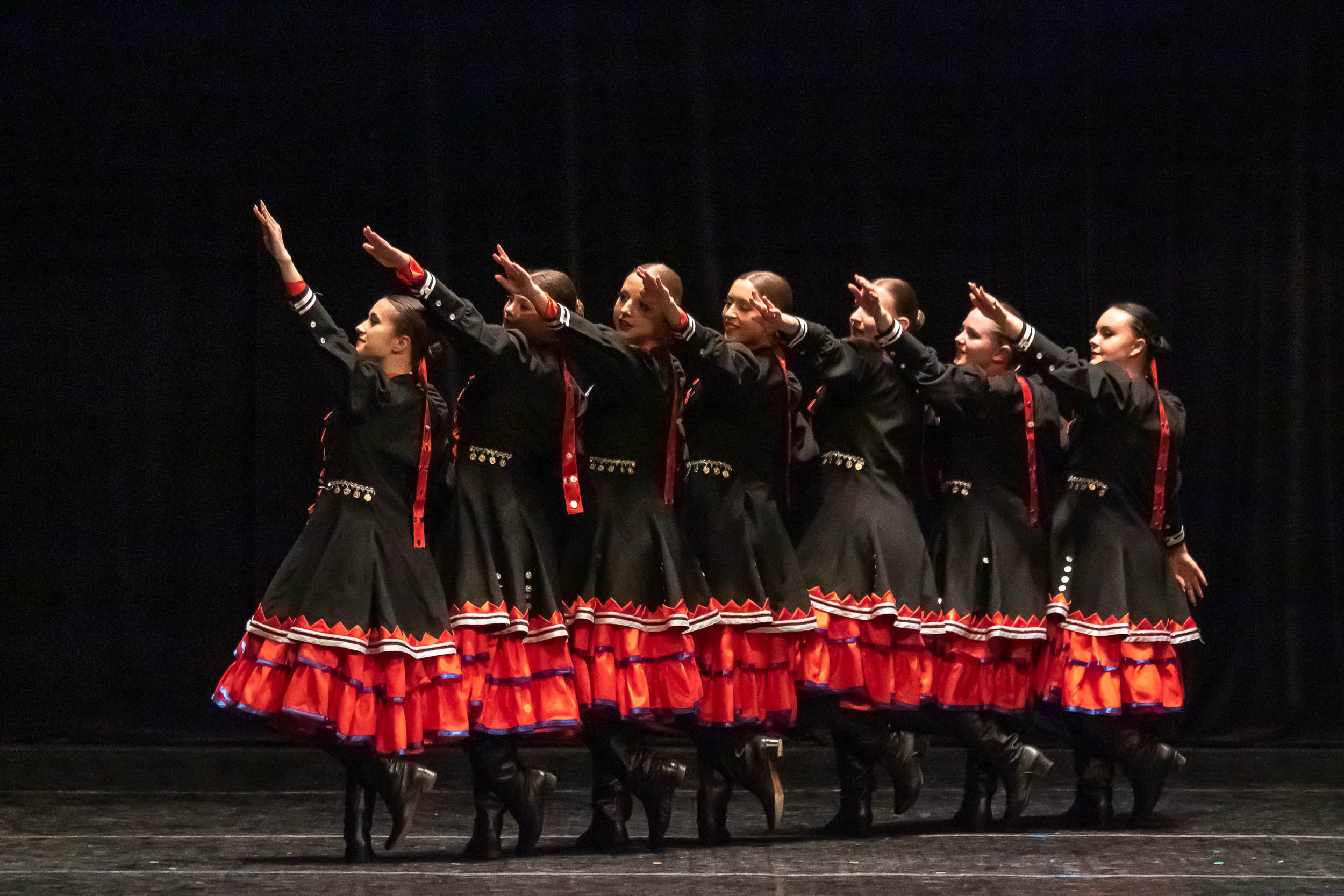 Отчетный концерт образцового хореографического ансамбля «СИРИН». Балетный фотограф в Москве Галина Молчанова