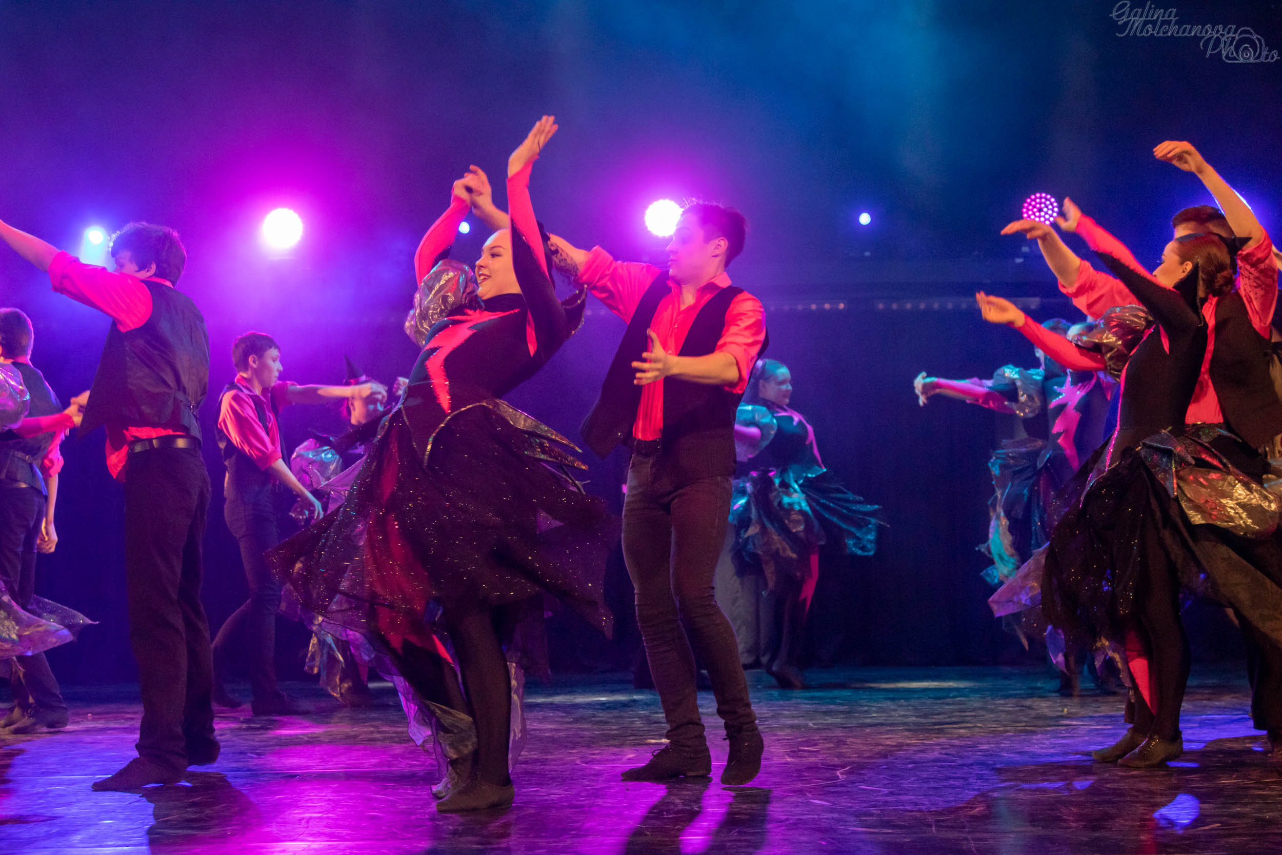 Отчетный концерт школы танца «КоМИКС». Балетный фотограф в Москве Галина Молчанова