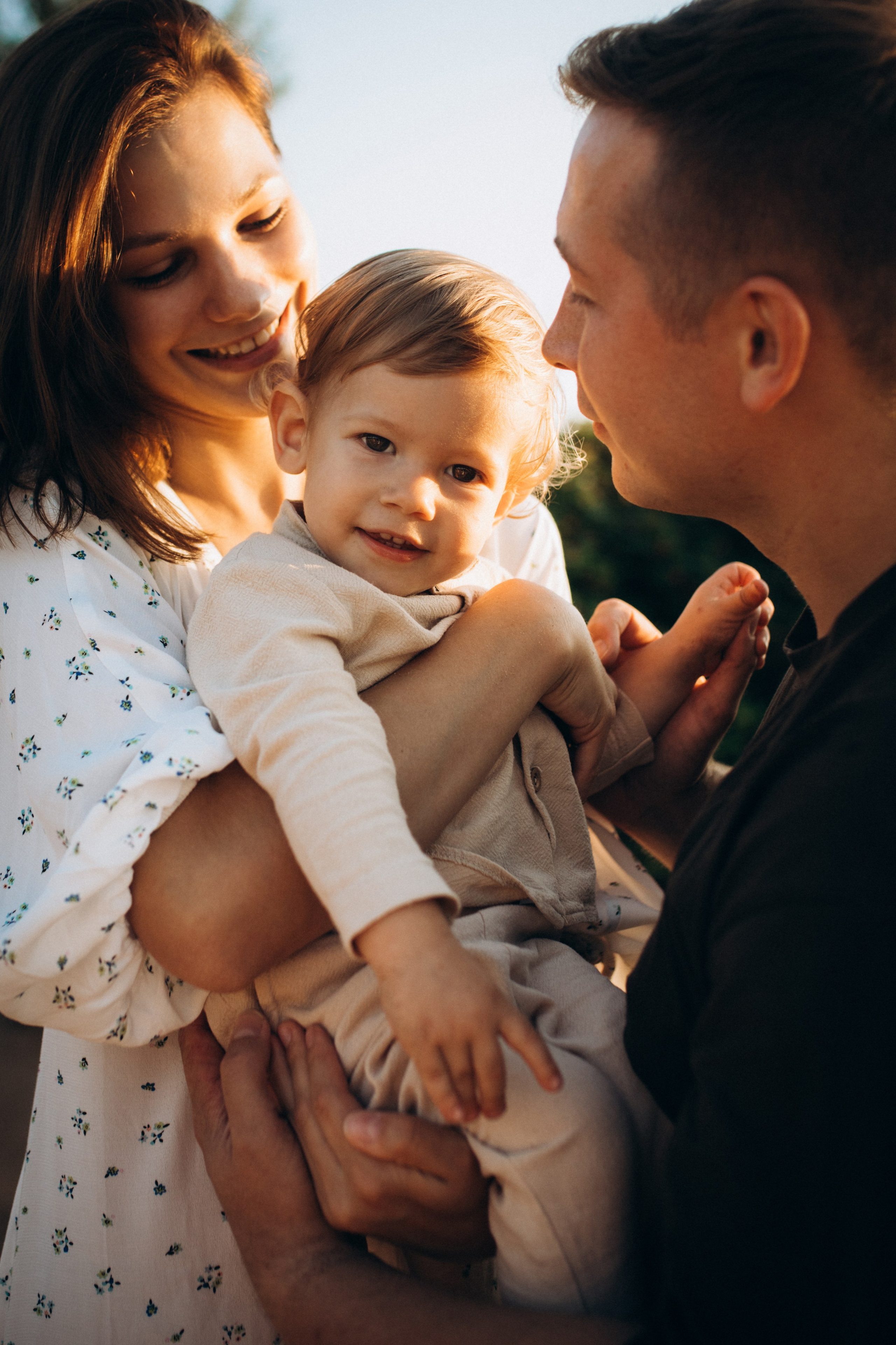 Дарья, Тимофей и маленький Фёдор. Klerout Photographer