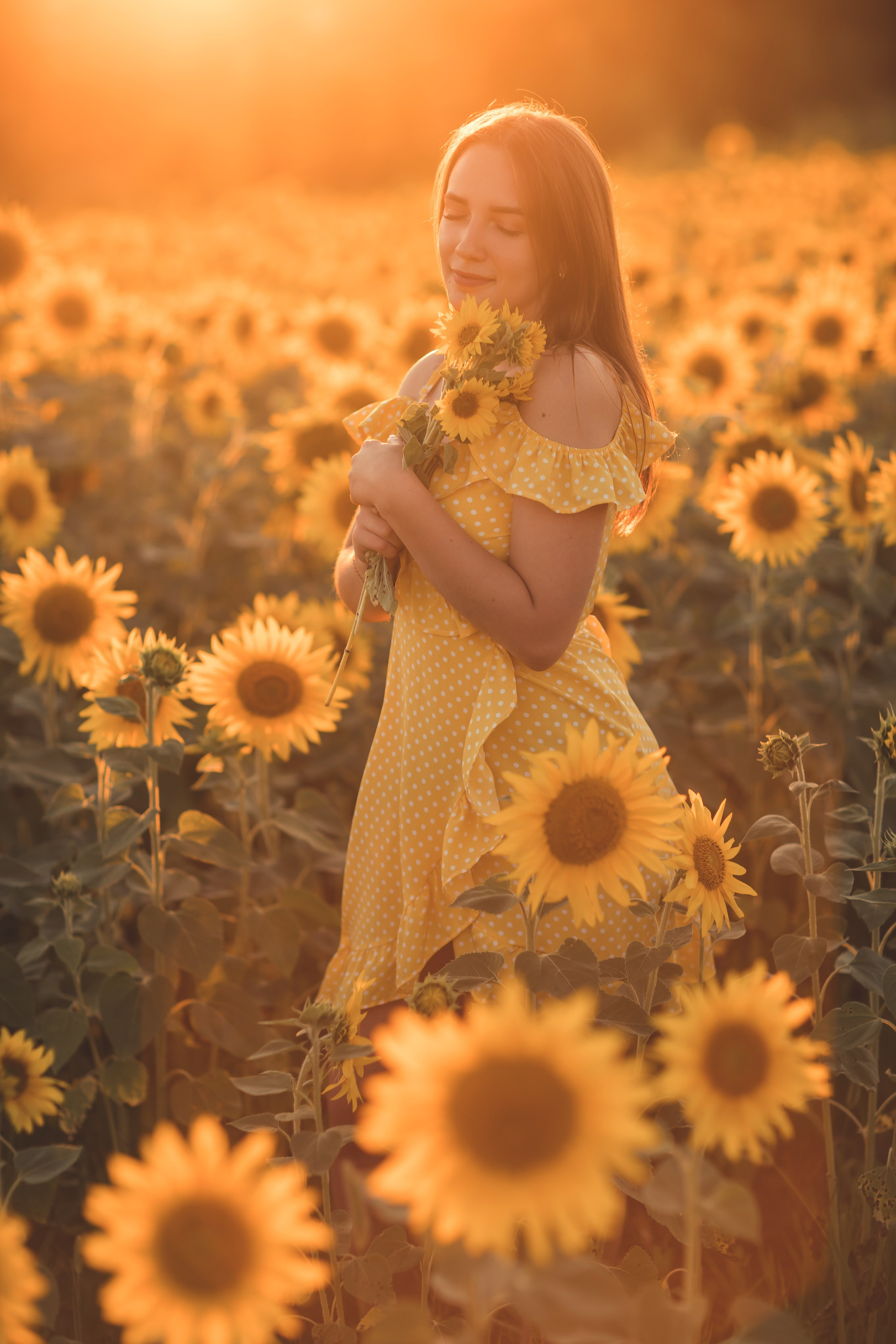 Подсолнухи. Семейный и детский фотограф Краснодар Валерия Власенко
