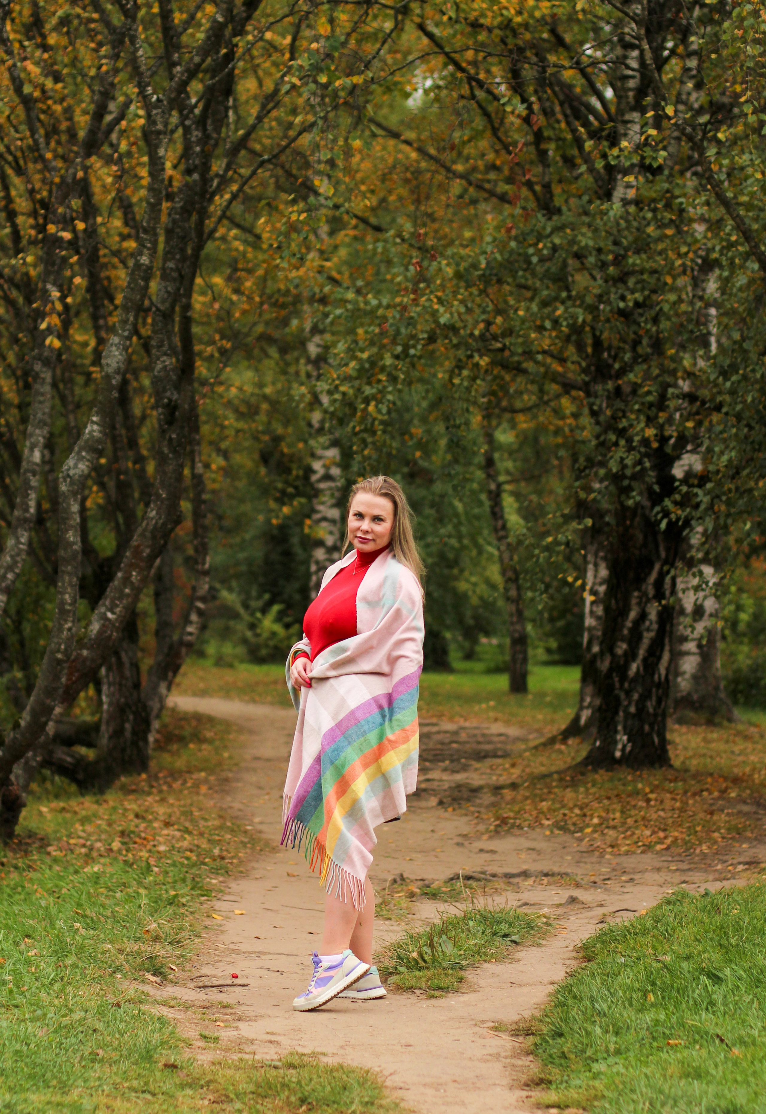 Мария на прогулке в Ботаническом саду. Ваш личный фотограф в Москве Мила