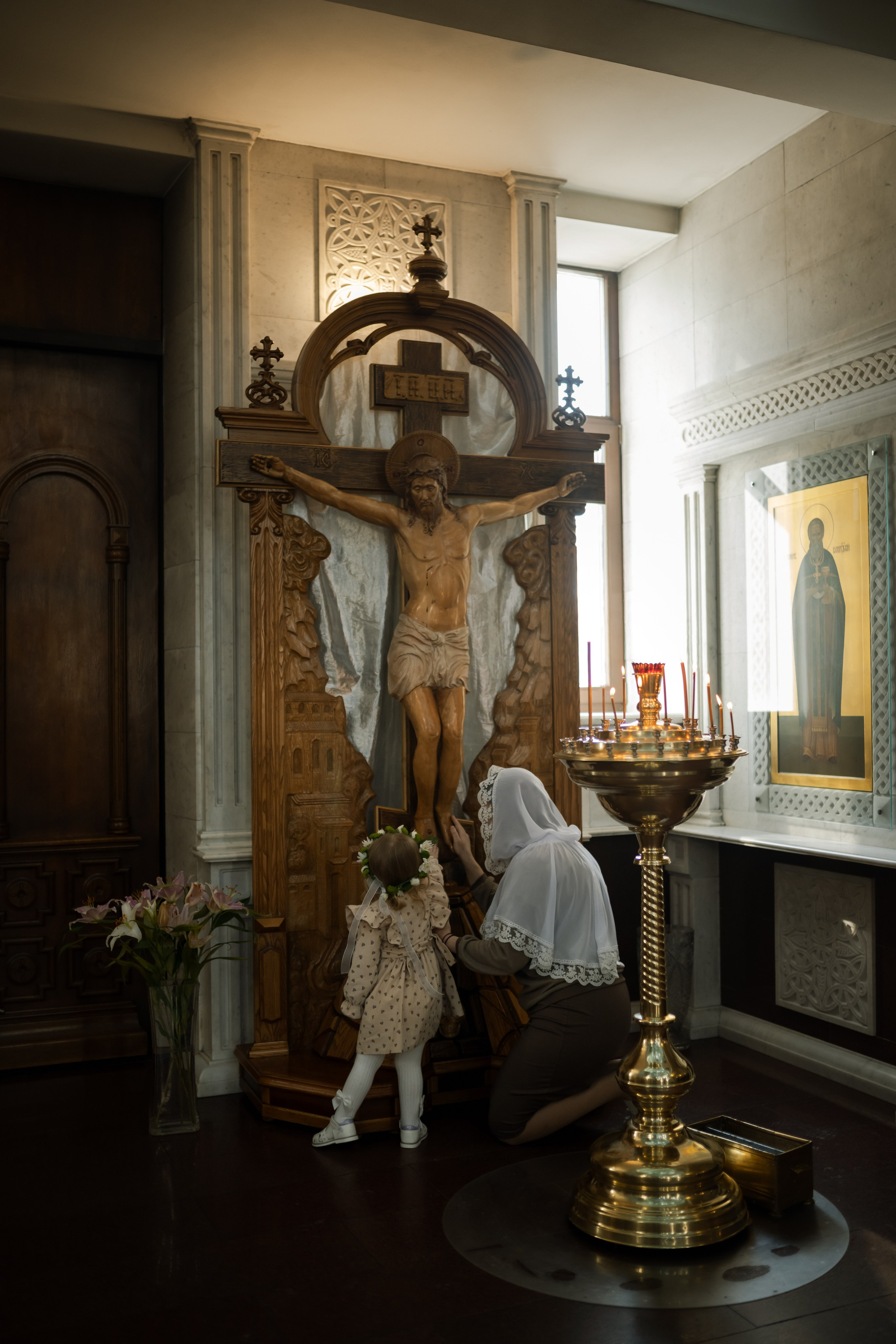 Таинство Крещения. Профессиональный семейный и церковный фотограф в Ростове-на-Дону