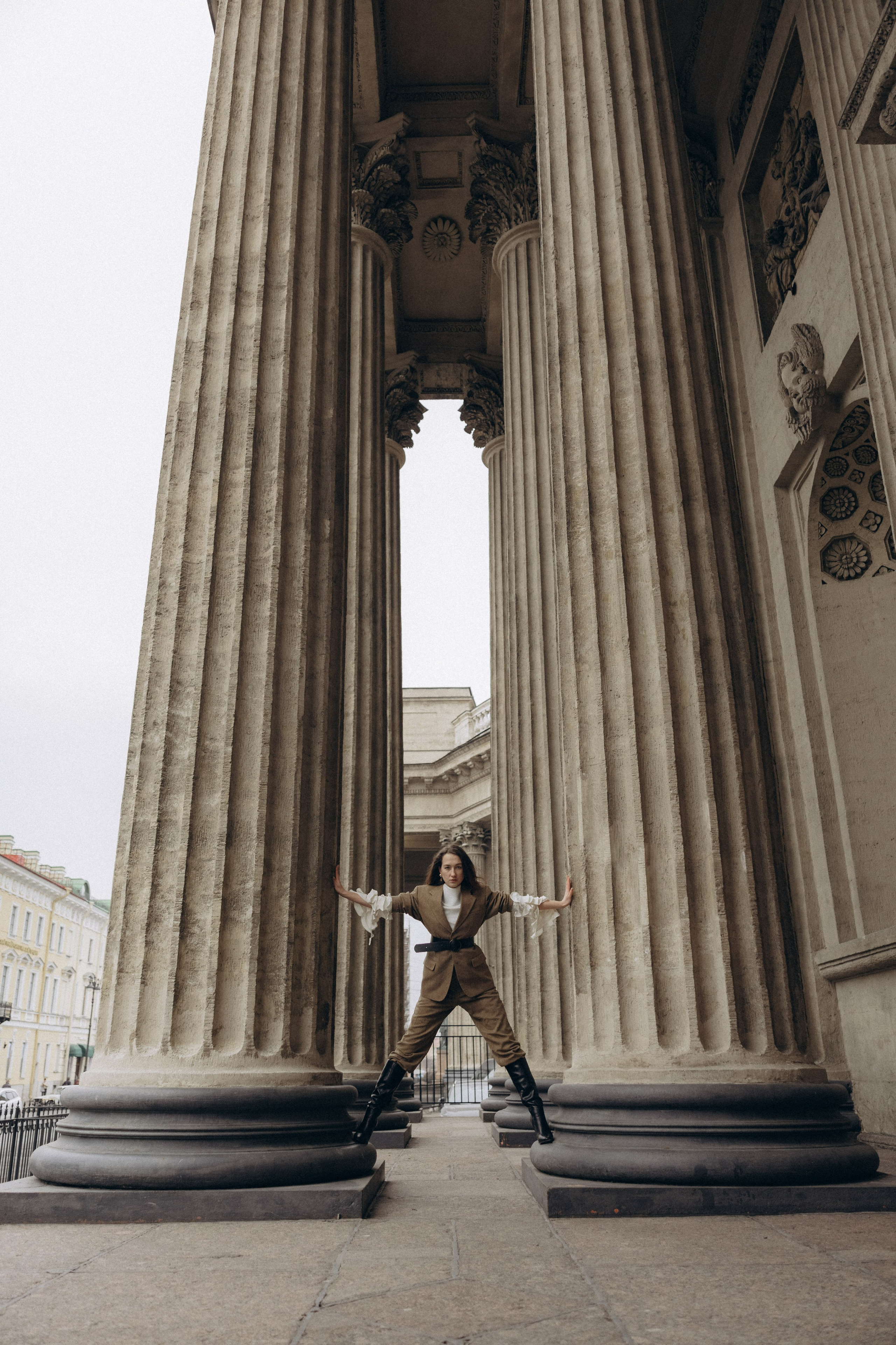 Прогулка на Казанском соборе. Семейный фотограф в Санкт-Петербурге Екатерина Васильева