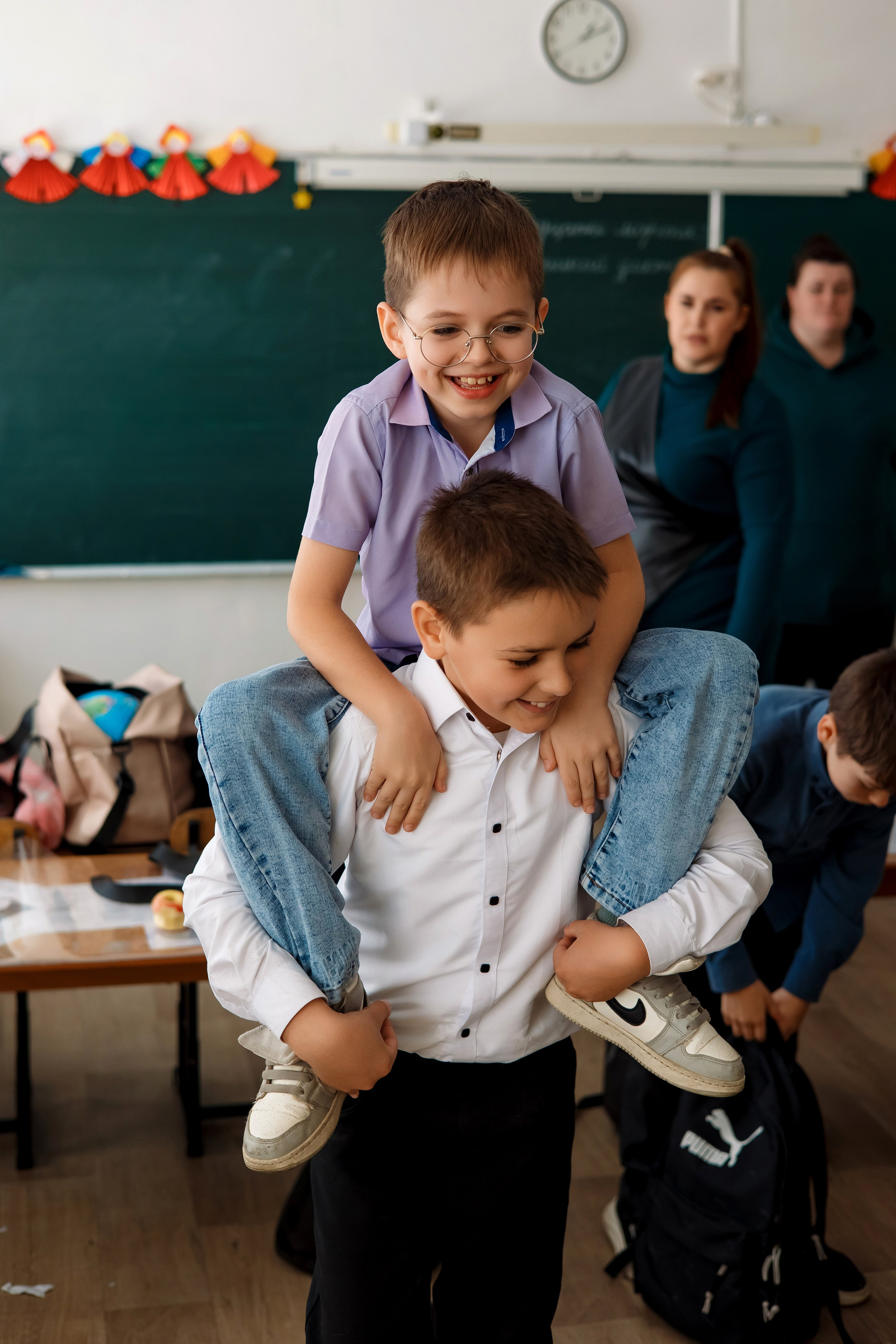 4 класс с. Барабаш. Фотограф Любовь Корниенко, Примоский край