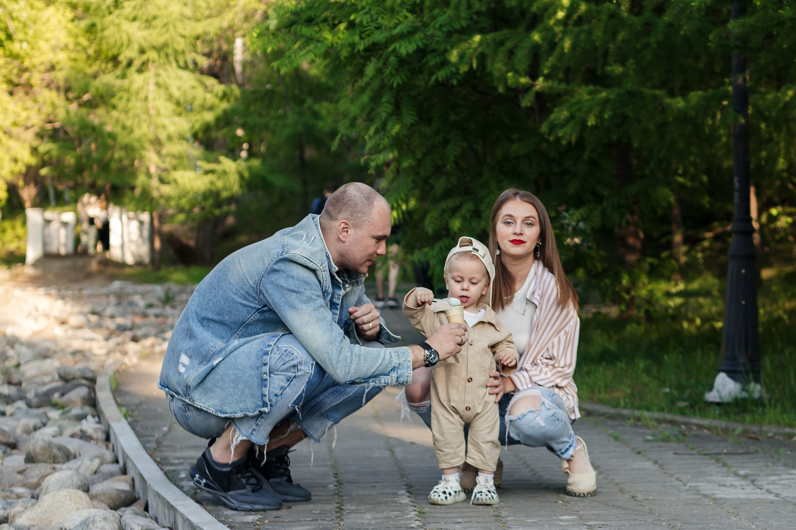 Семейная прогулка в парке «Северный». Семейный и детский фотограф в Хабаровске Алевтина Проскурякова