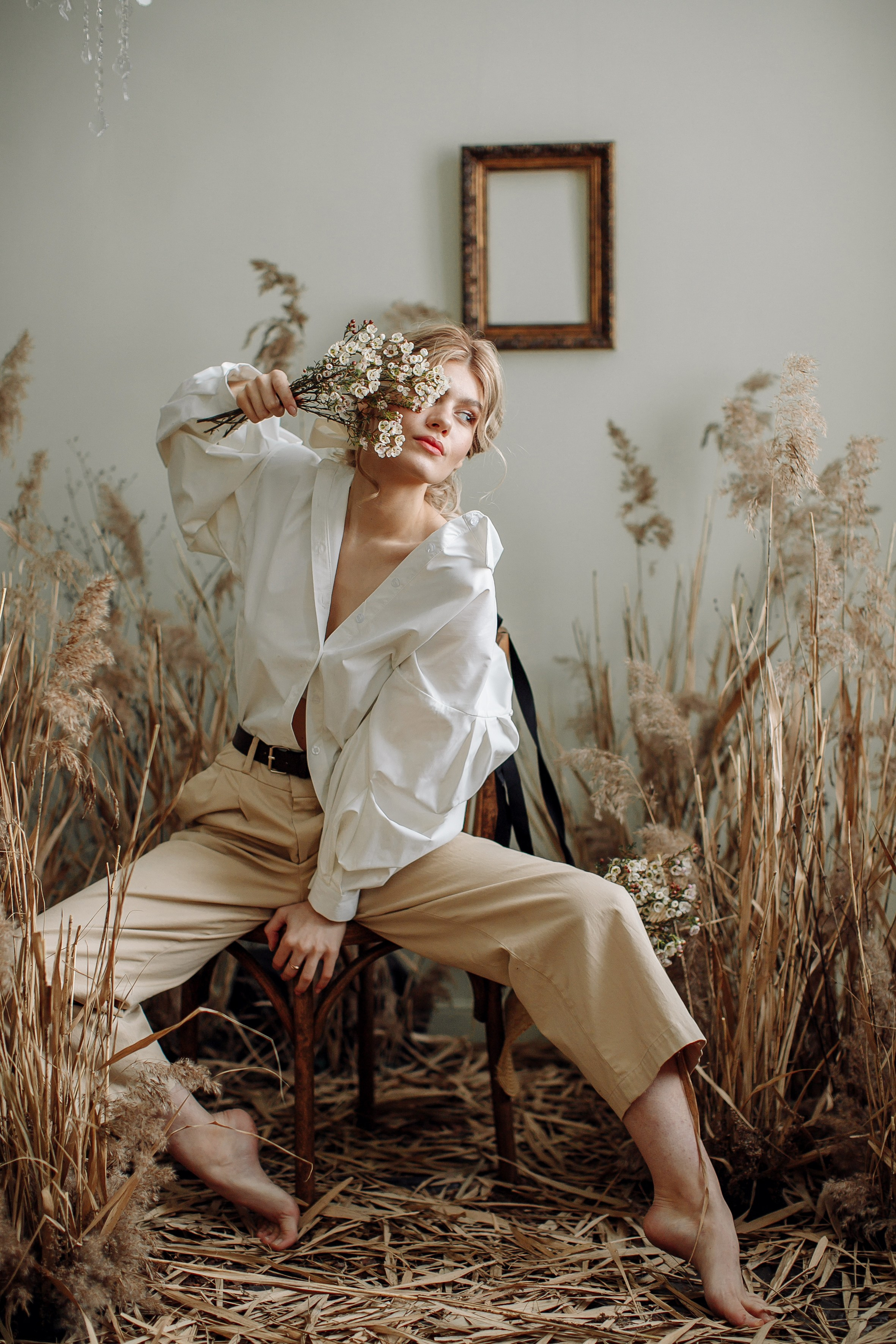 Портретная фотосессия Насти. Свадебный фотограф Москва