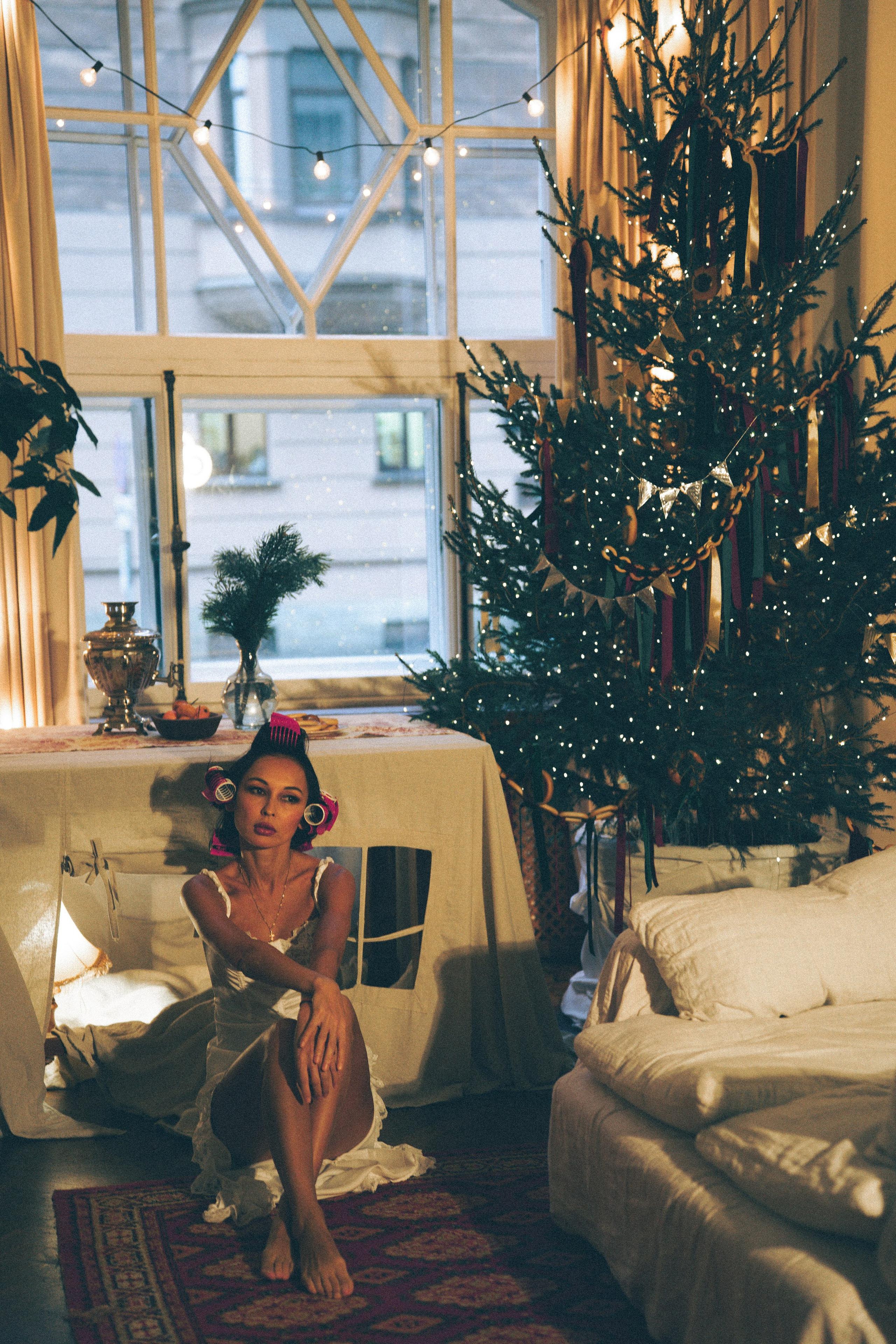 ФОТОСЕСИИЯ К НОВОМУ ГОДУ В АТМОСФЕРНОЙ СТУДИИВ ЦЕНТРЕ ПИТЕРАИ ВИНТАЖНЫЙ ОБРАЗ. Профессиональный фотограф, Санкт-Петербург — Виктория Богомолова