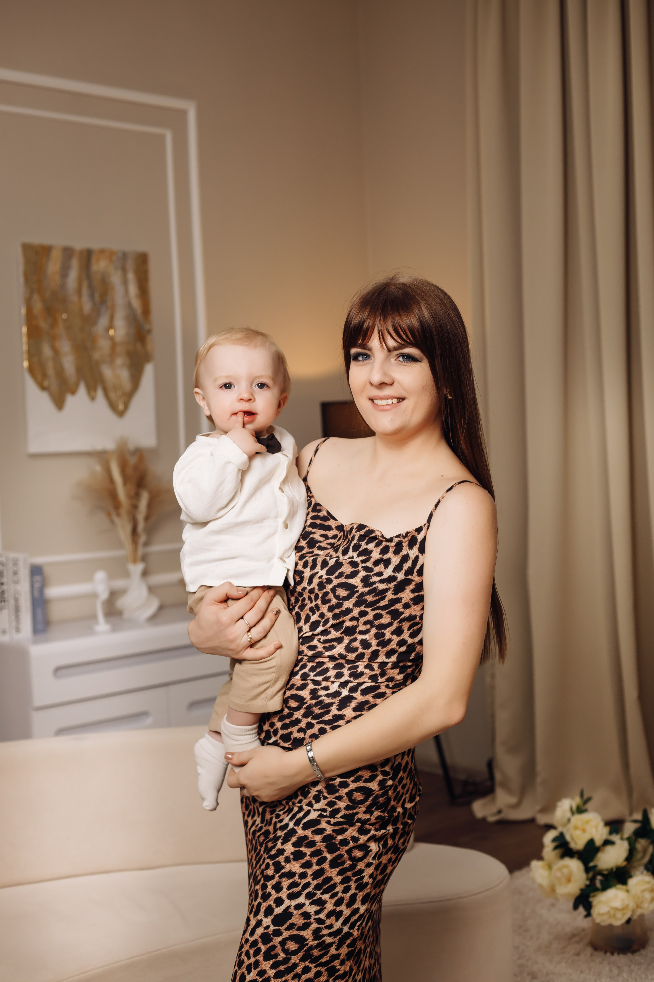 Фотосессия в студии 1 год. Свадебный и семейный фотограф в Краснодарском крае Мария Данилкина